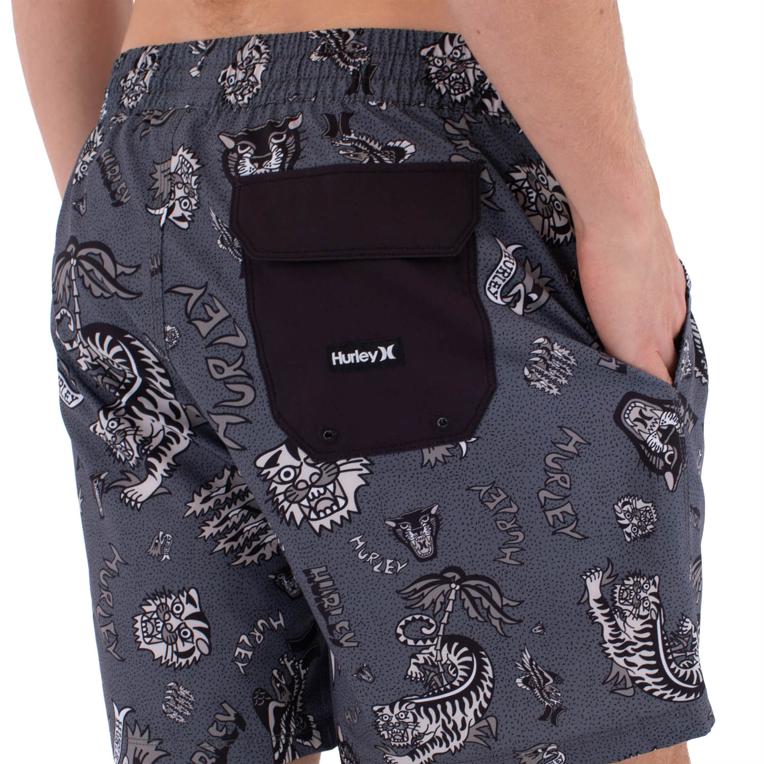 Badehose Hurley Volley flex art