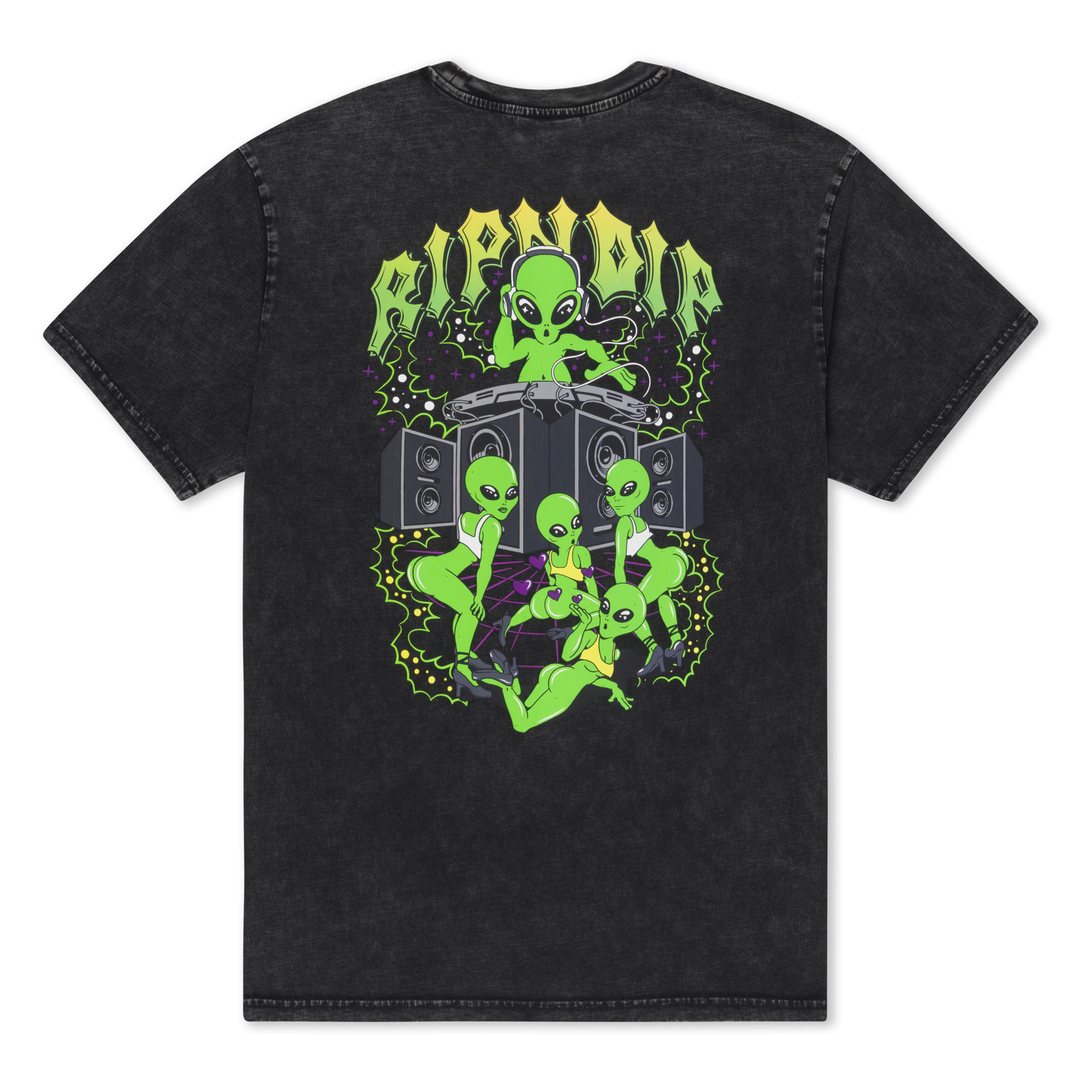 T-Shirt kurzarm, RipnDip, Galactic Dance Floor