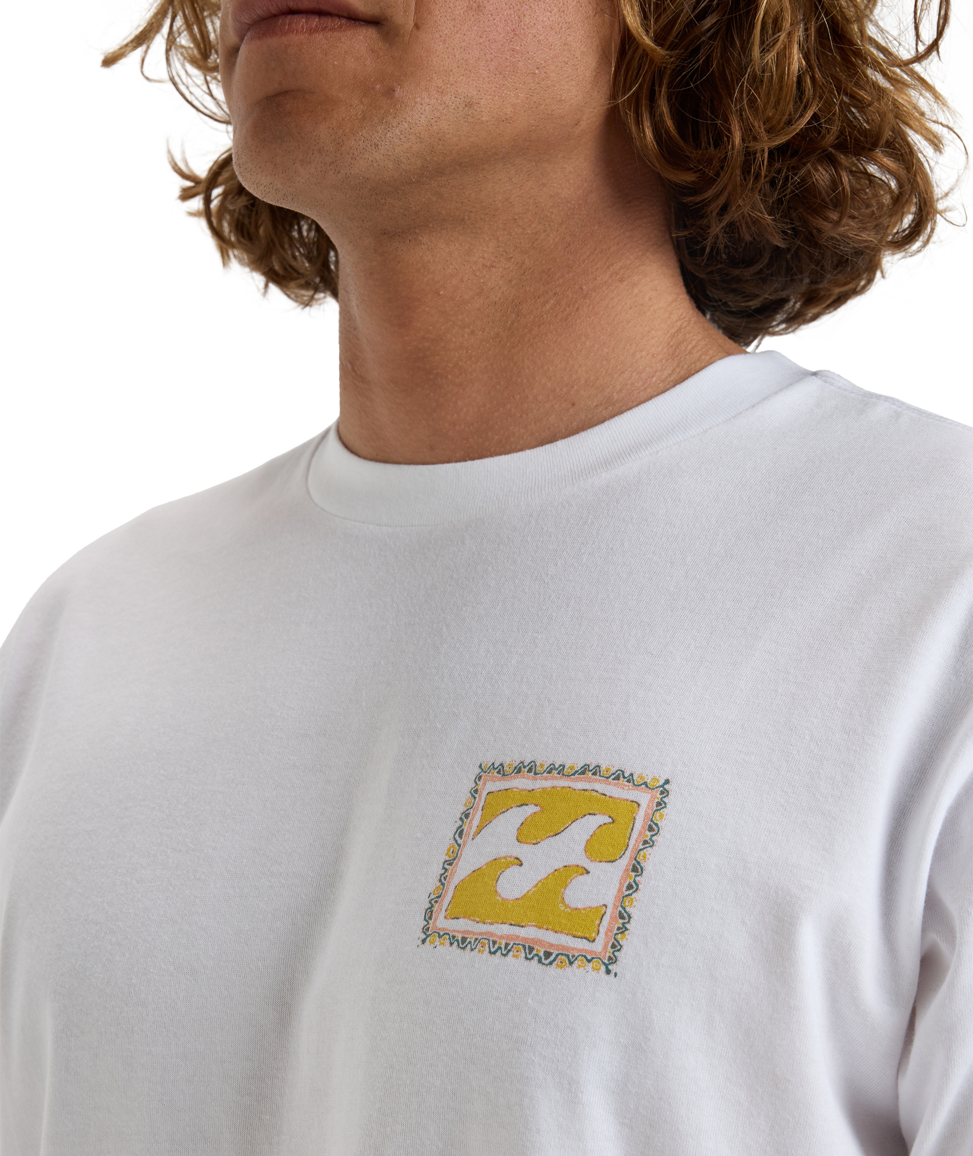 T-Shirt kurzarm, Billabong, Crayon Wave T-Shirt kurzarm, Billabong, Crayon Wave