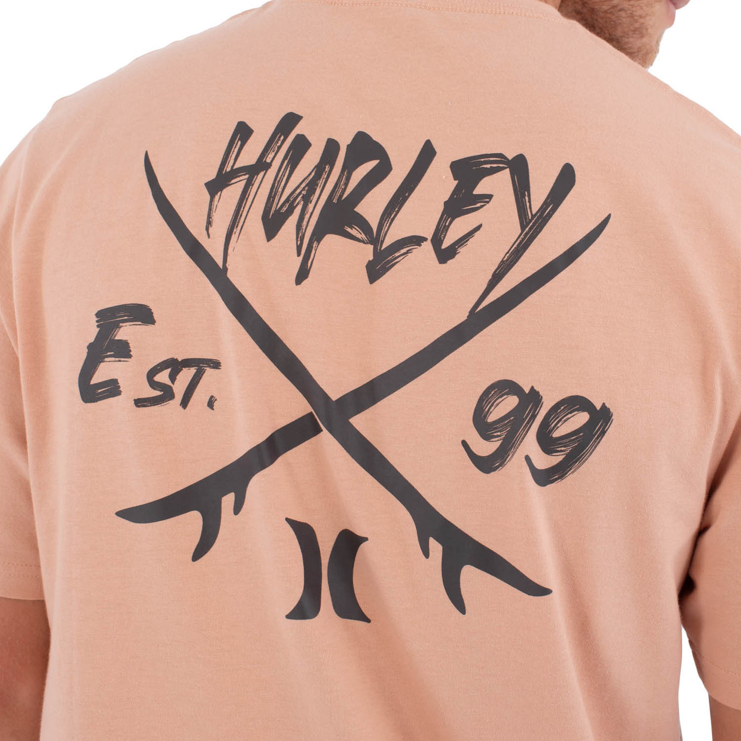 T-Shirt kurzarm Hurley Printing press evy
