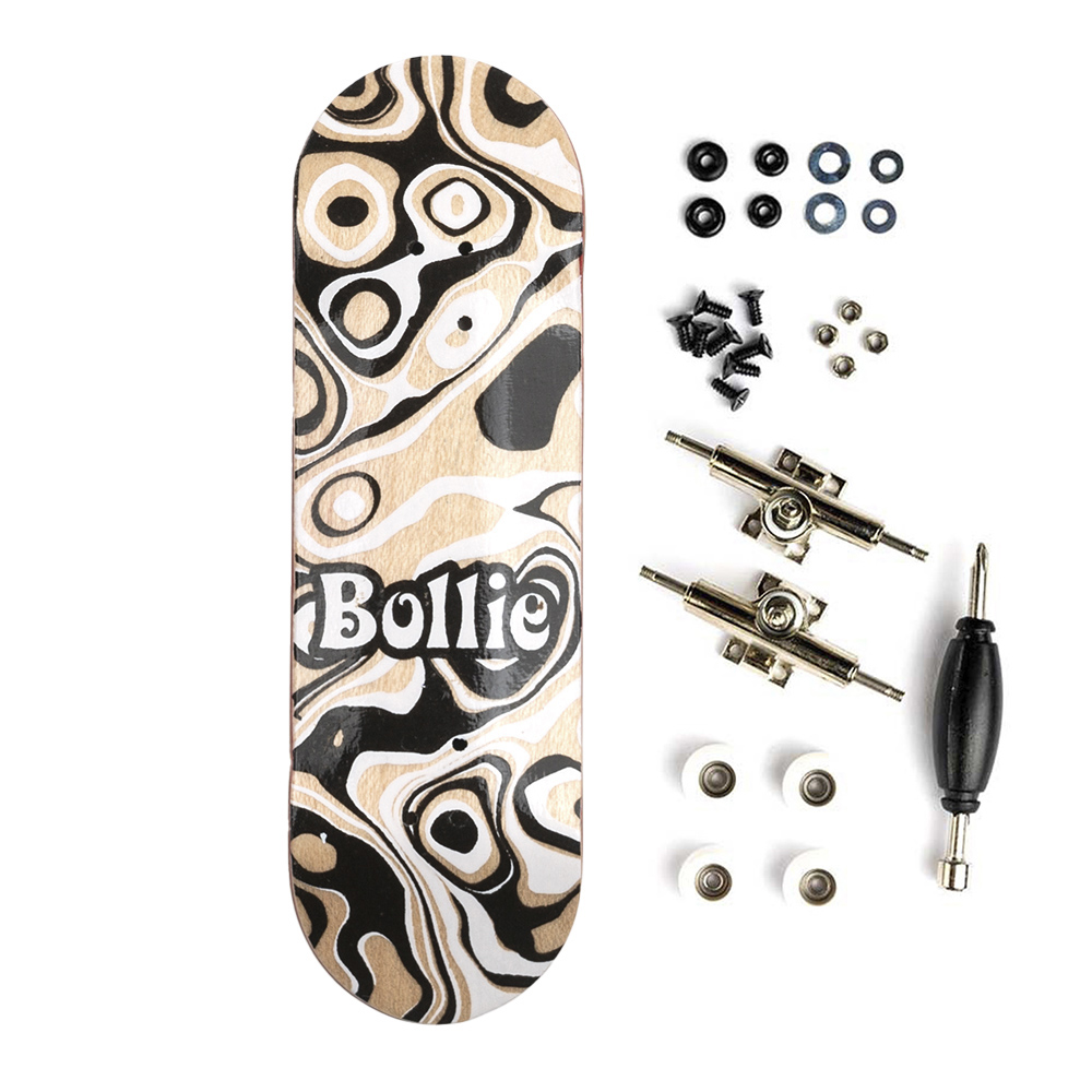 Fingerboard komplett Bollie Psychedelic natur 32mm