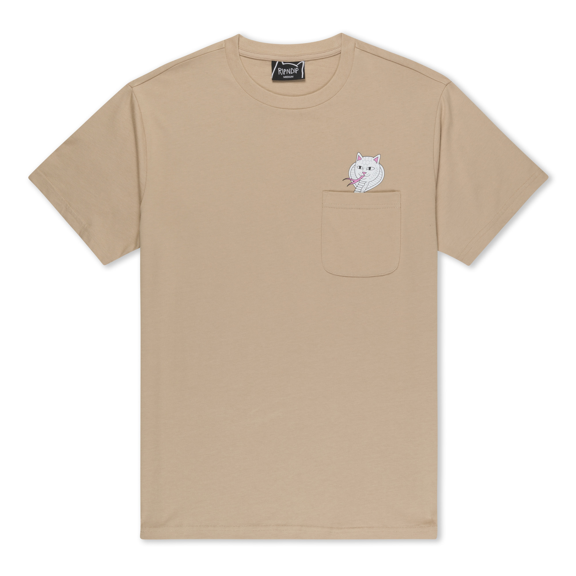 T-Shirt kurzarm, RipnDip, Cobra Nerm Pocket
