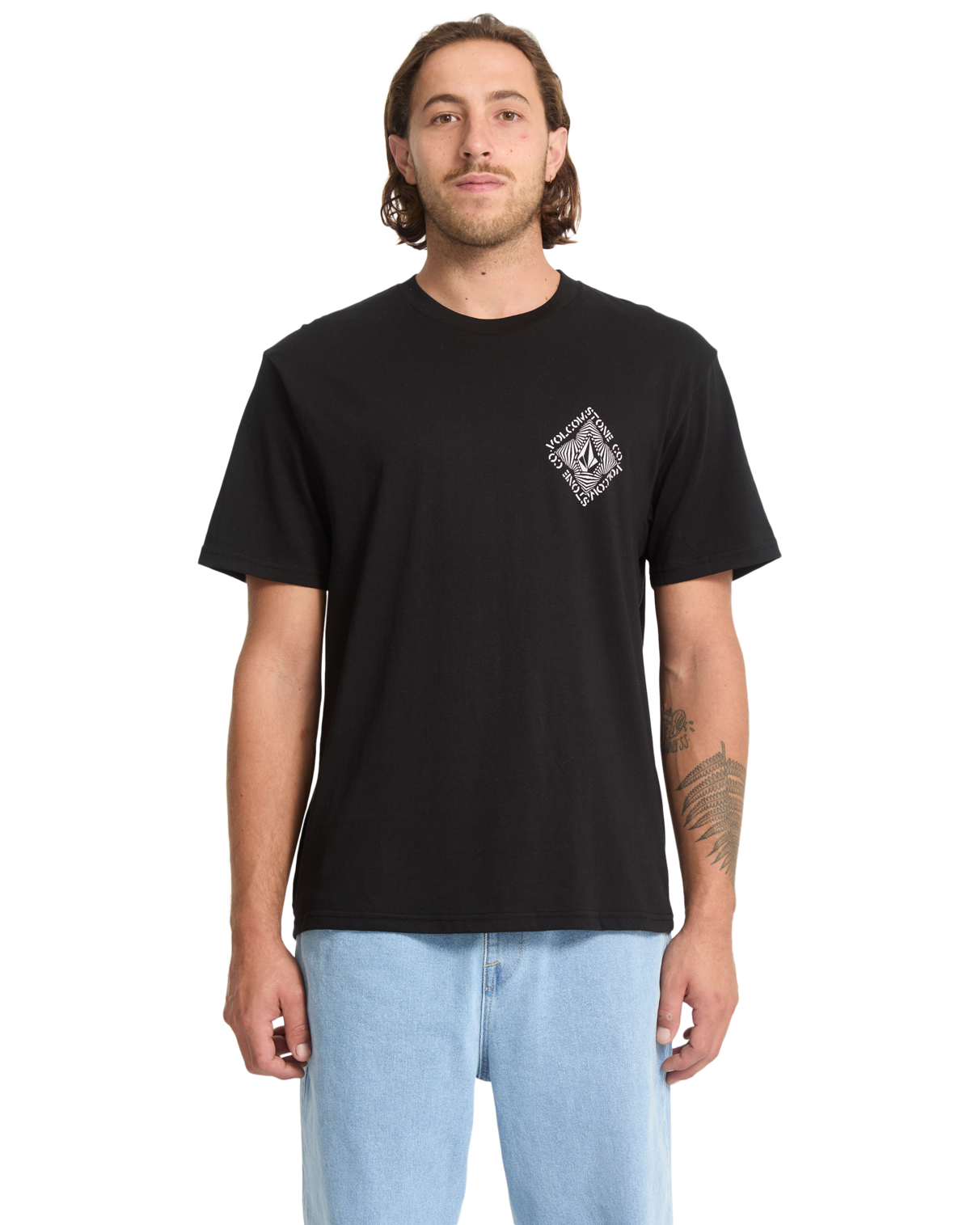 T-Shirt kurzarm, Volcom, Obtical