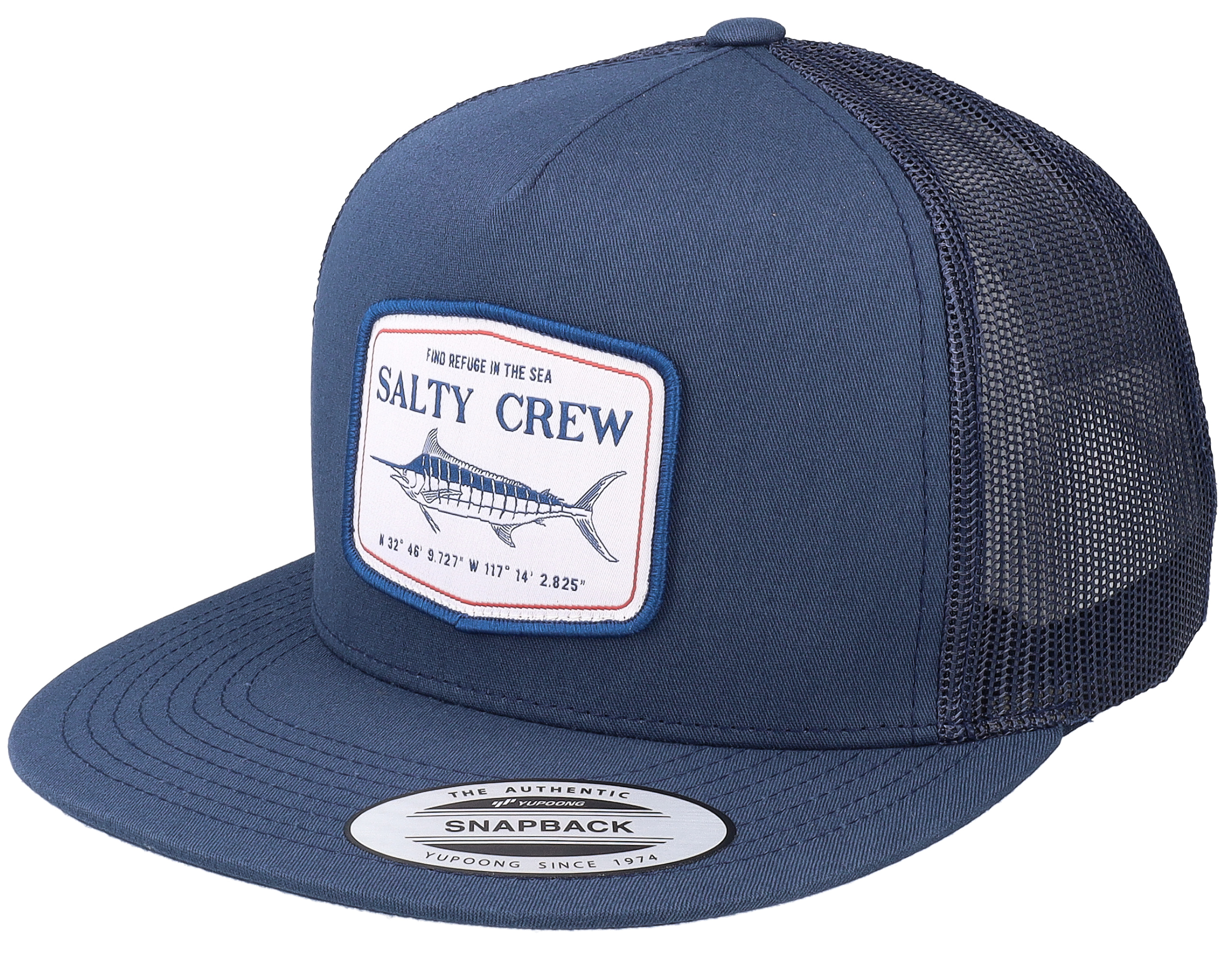 Kappe, Salty Crew, Stealth Trucker, navy