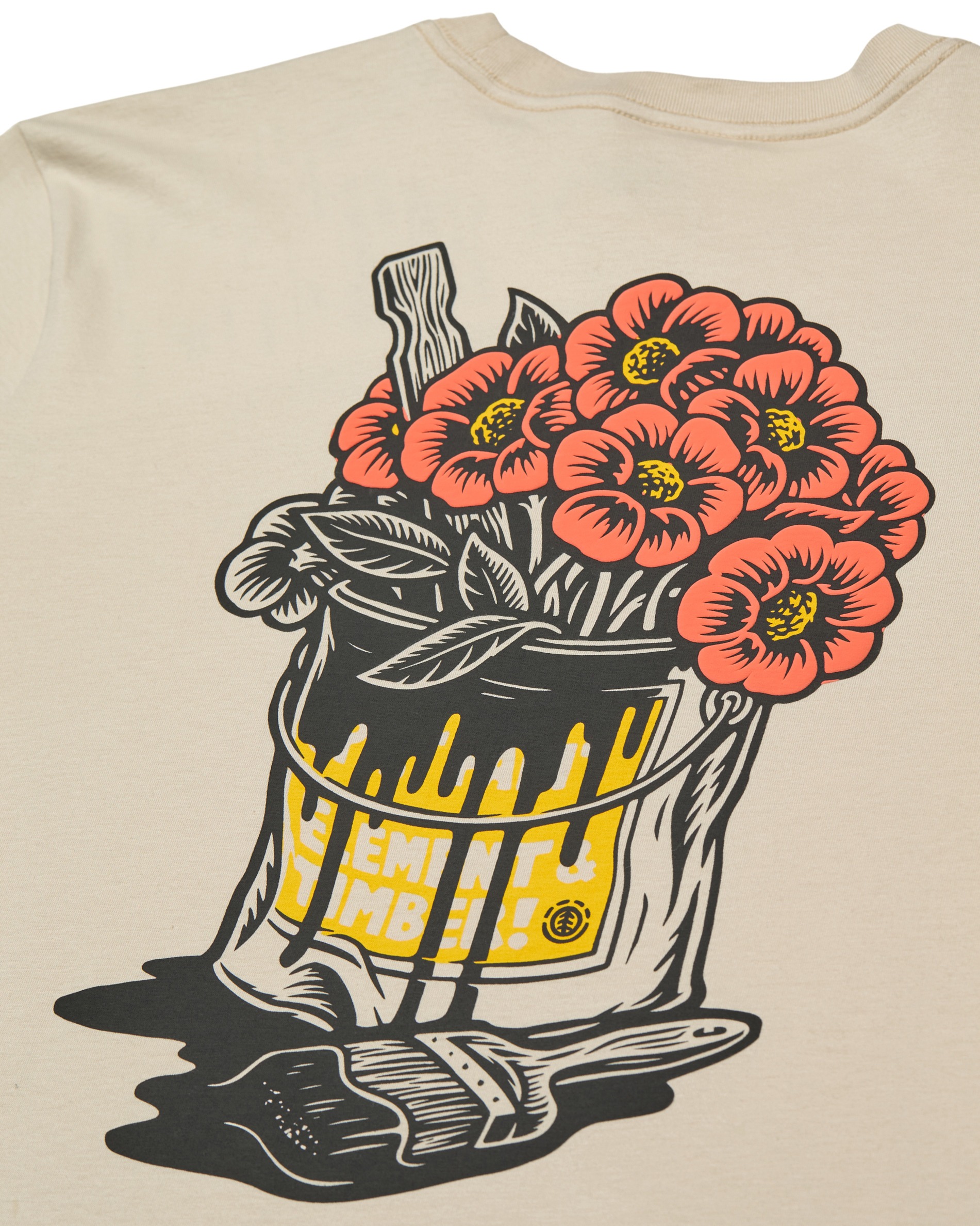 T-Shirt kurzarm Element Flower Pot