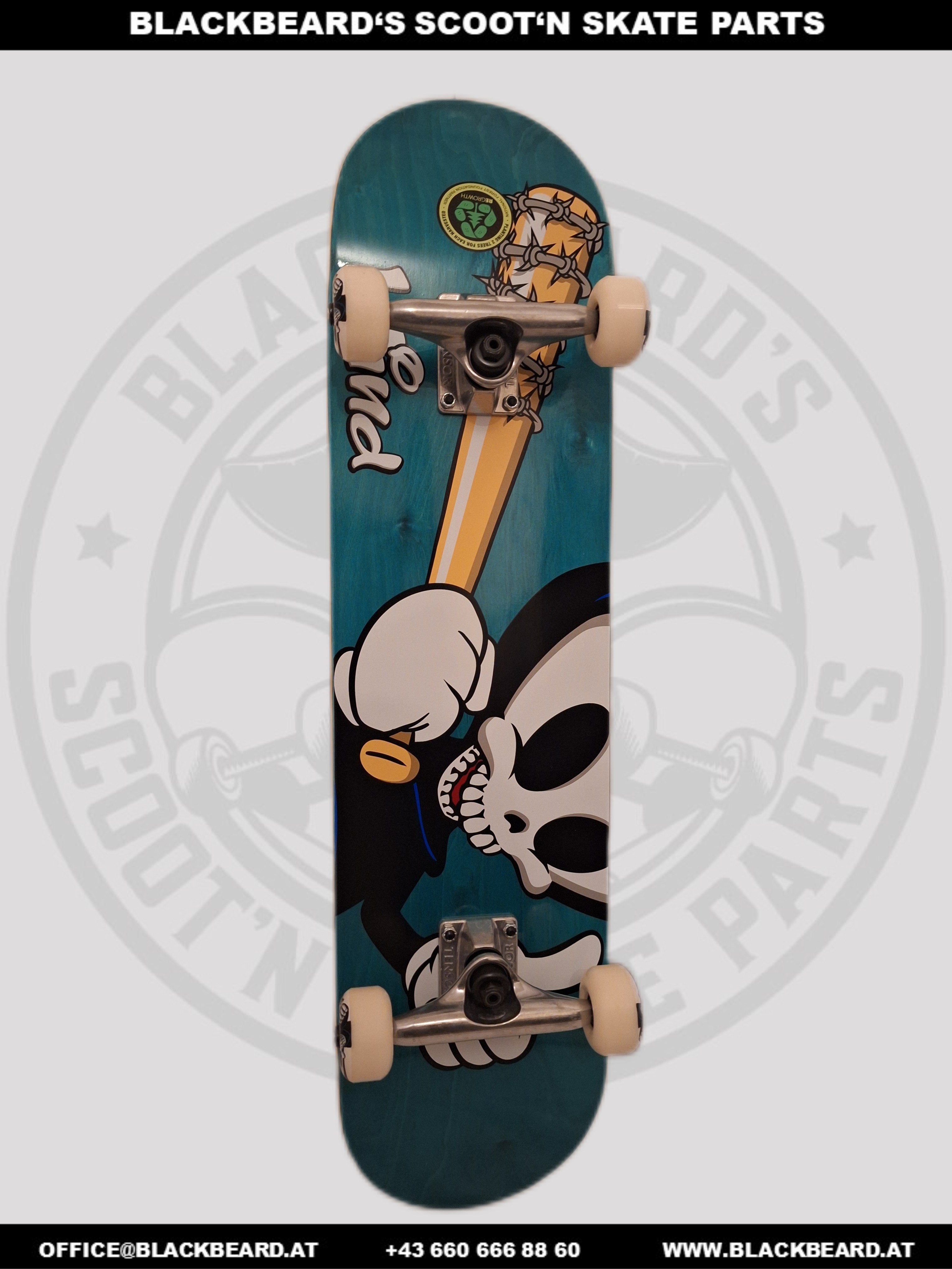 Skateboard komplett, Blind Bat Reaper Character, 7,75x31,20