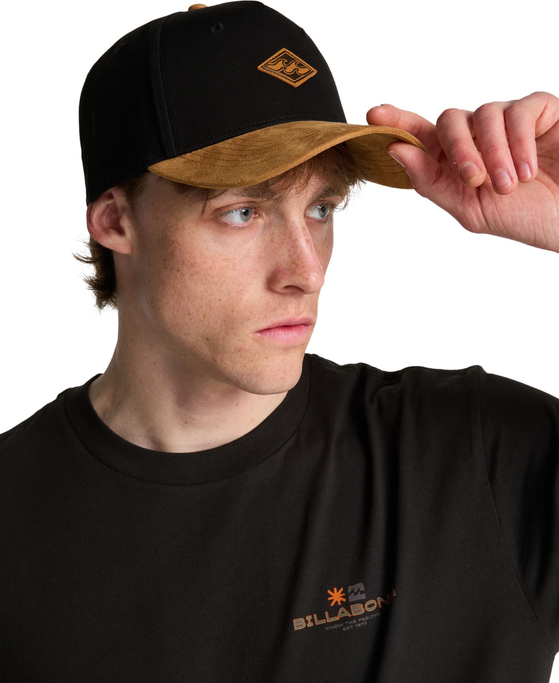 Kappe Billabong Diamond Snap black/tan