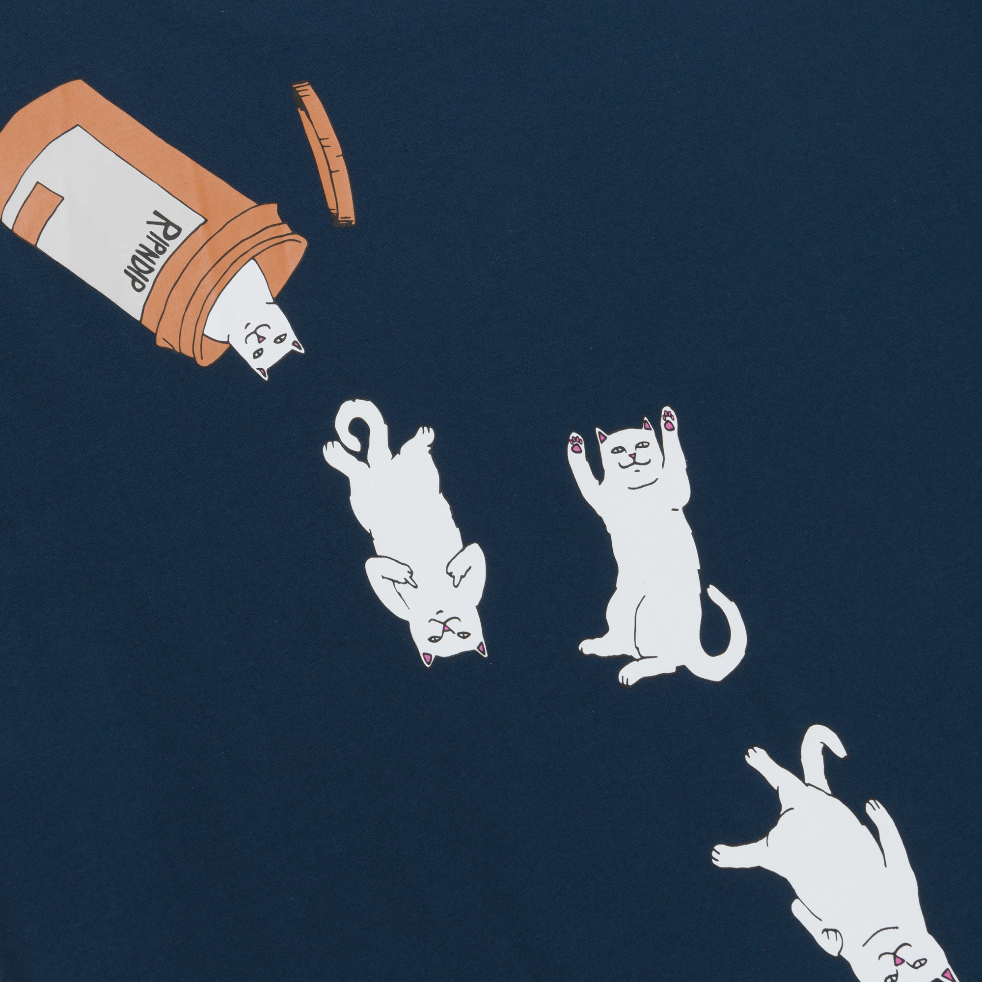 T-Shirt kurzarm, RipnDip, Nermal Pills