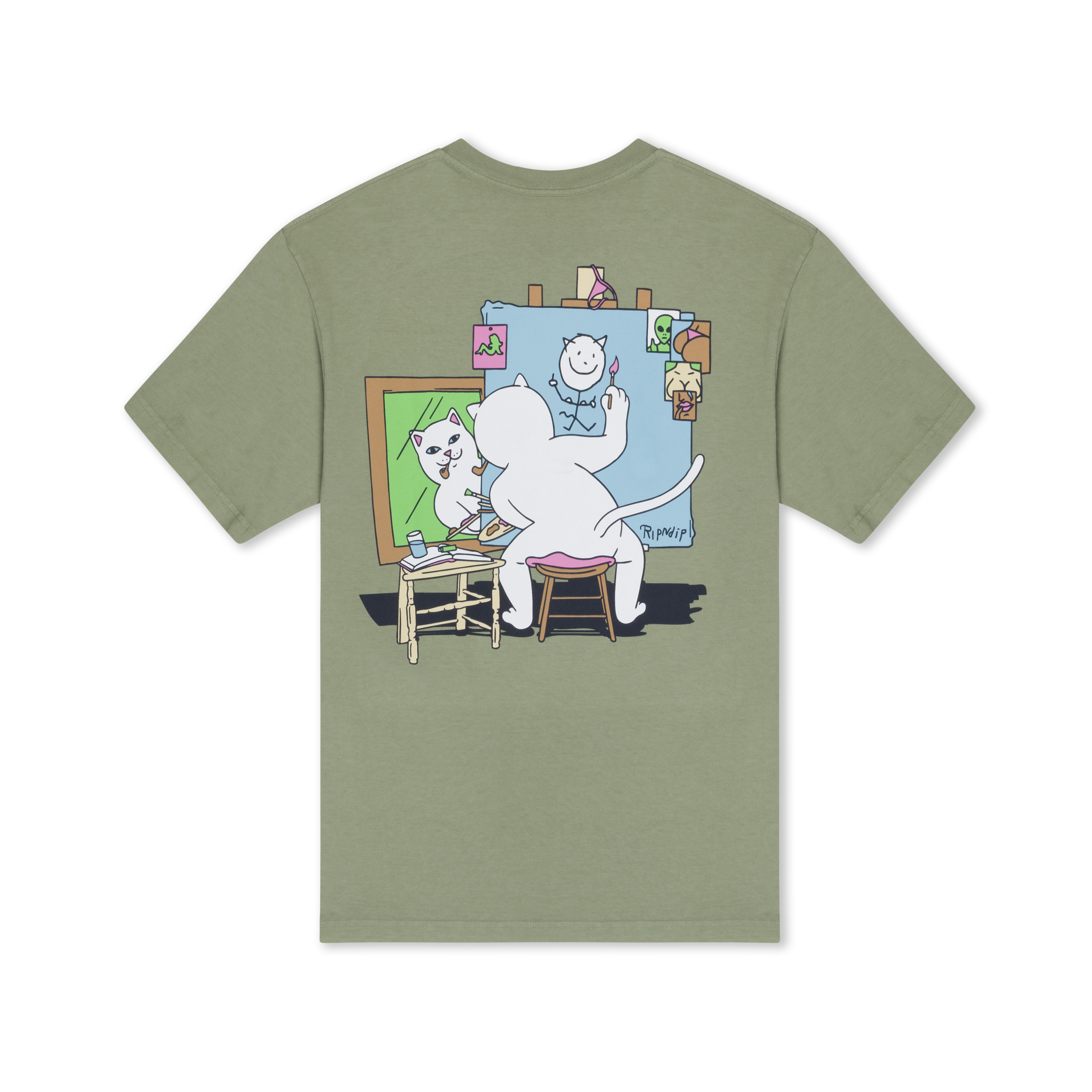 T-Shirt kurzarm, RipnDip, Nerman Rockwell