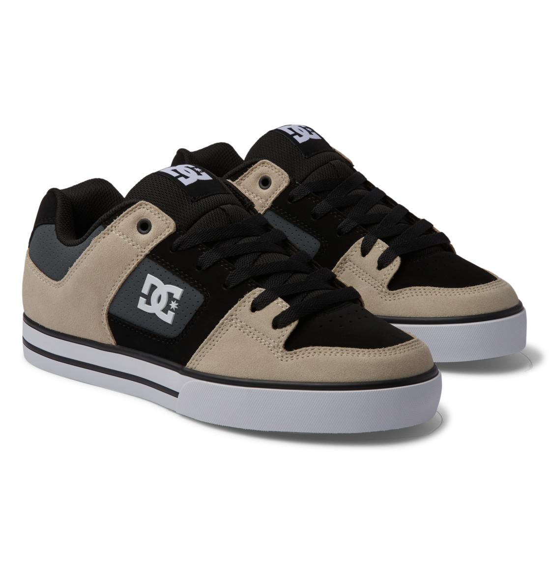 Sneaker, DC, Pure, black/grey/brown