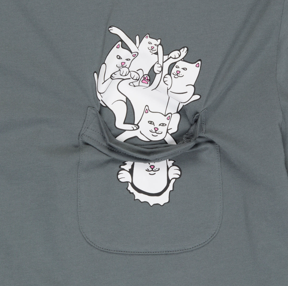 T-Shirt kurzarm, RipnDip, Nermaniac Pocket