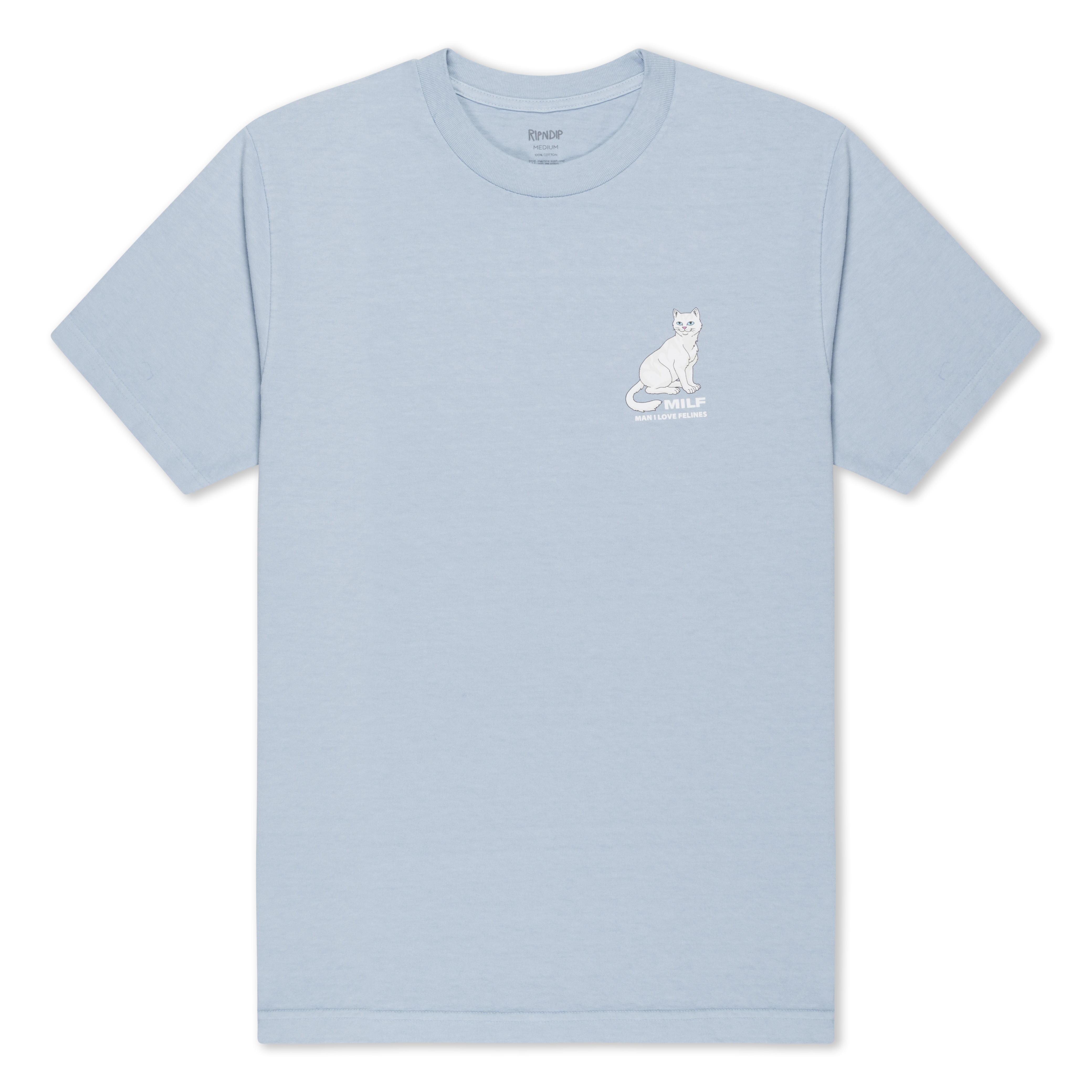 T-Shirt kurzarm, RipnDip, Man i love Felines