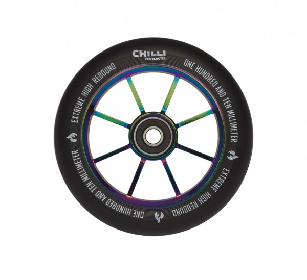 Rolle Chilli Wheel Rocky 110mm neochrome
