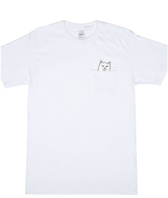T-Shirt kurzarm, RipnDip, Lord Nermal Pocket
