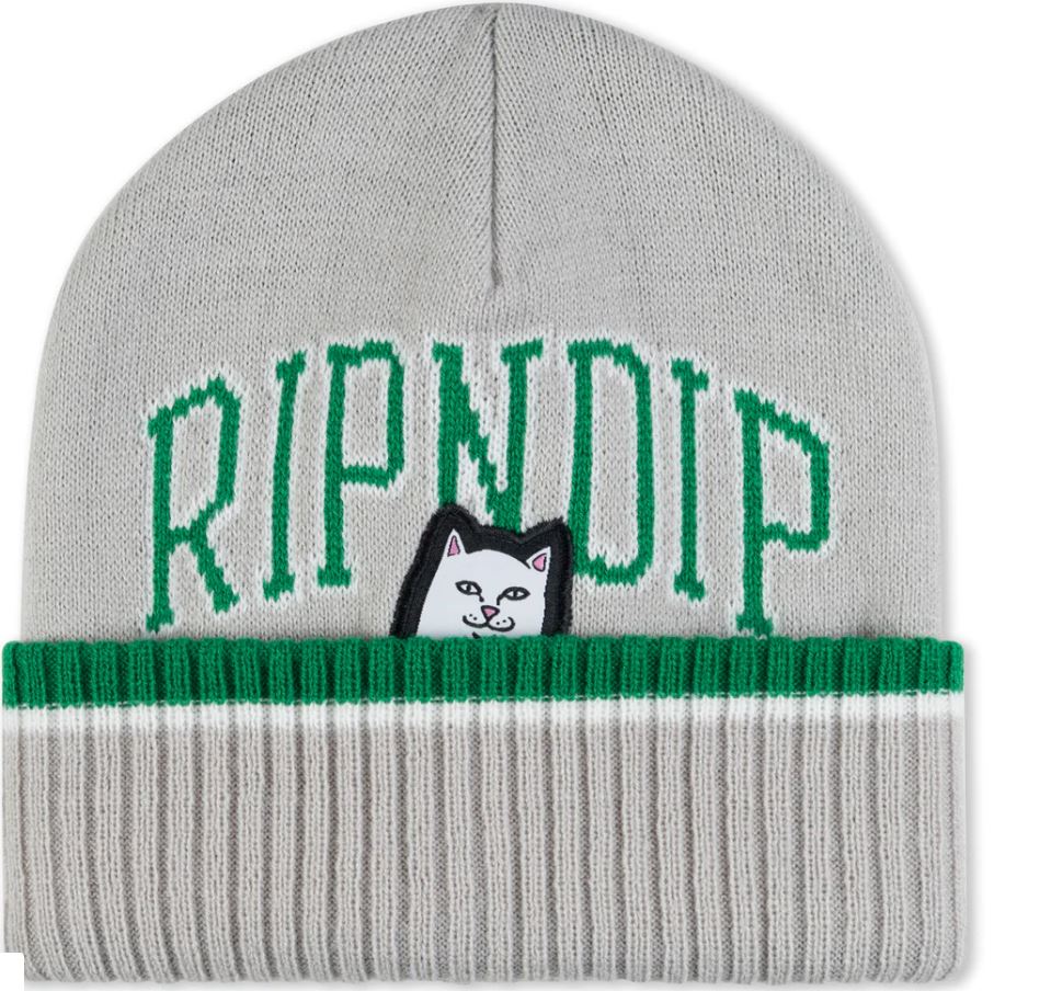 Haube, RipnDip, Lord Nermal Team Spirit Beanie, grün