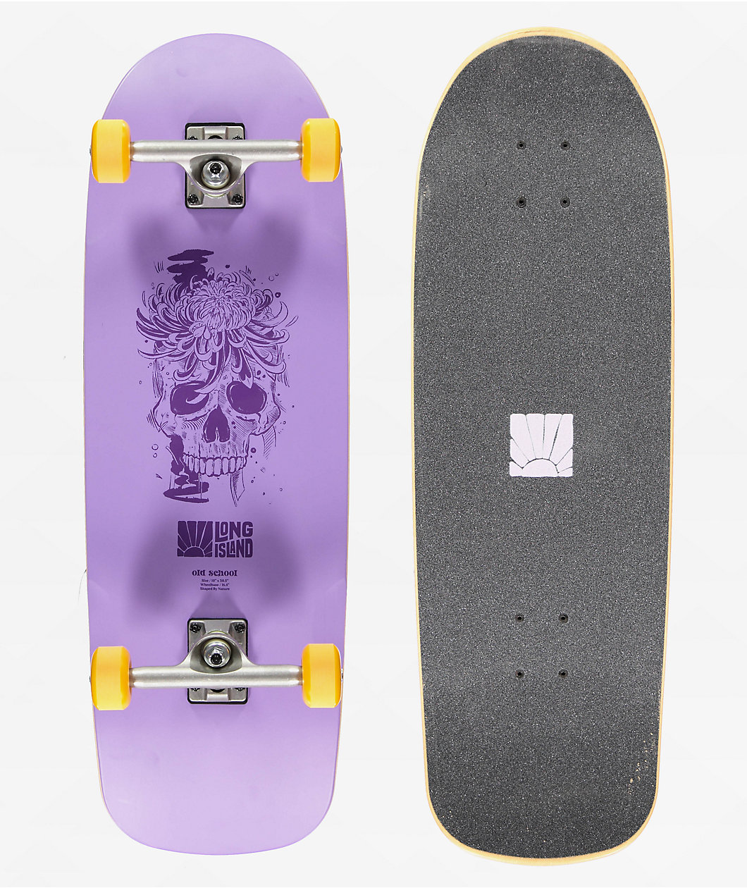 Longboard komplett, Long Island, Lido Old School 10"x30.5"