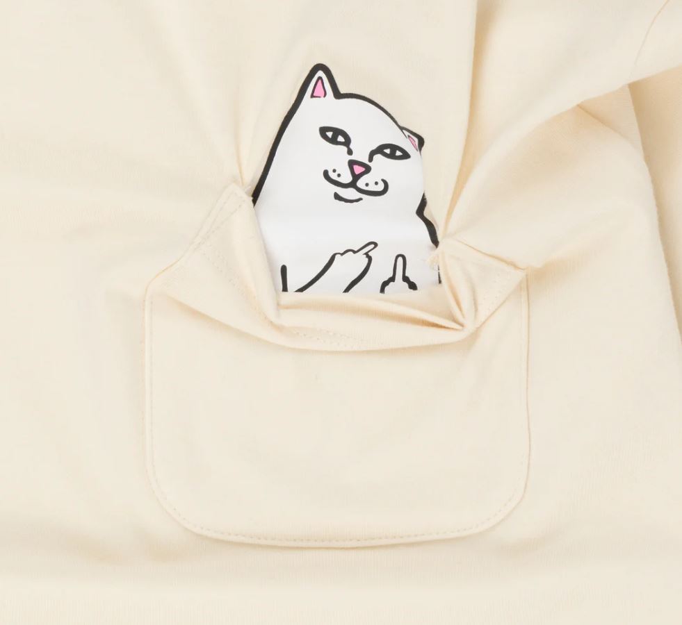 T-Shirt kurzarm, RipnDip, Lord Nermal Pocket