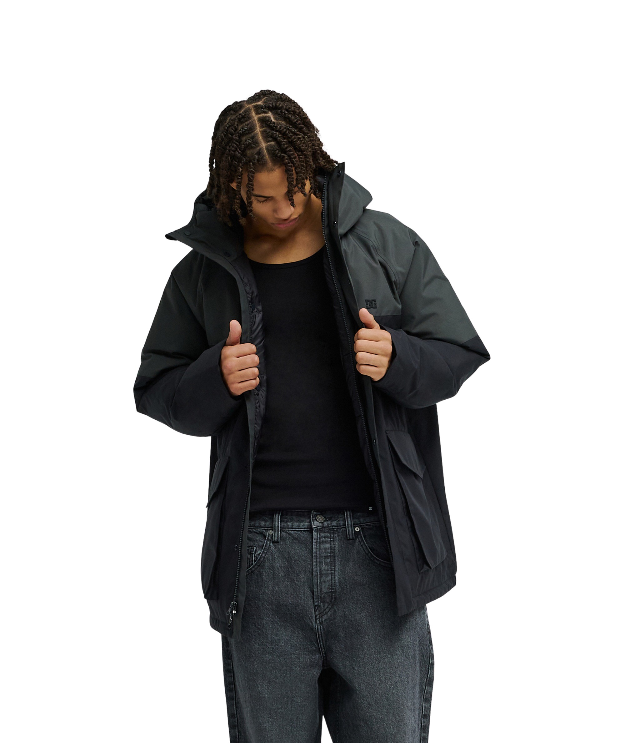 Jacke DC Blizzard Parka 10K pirate black L