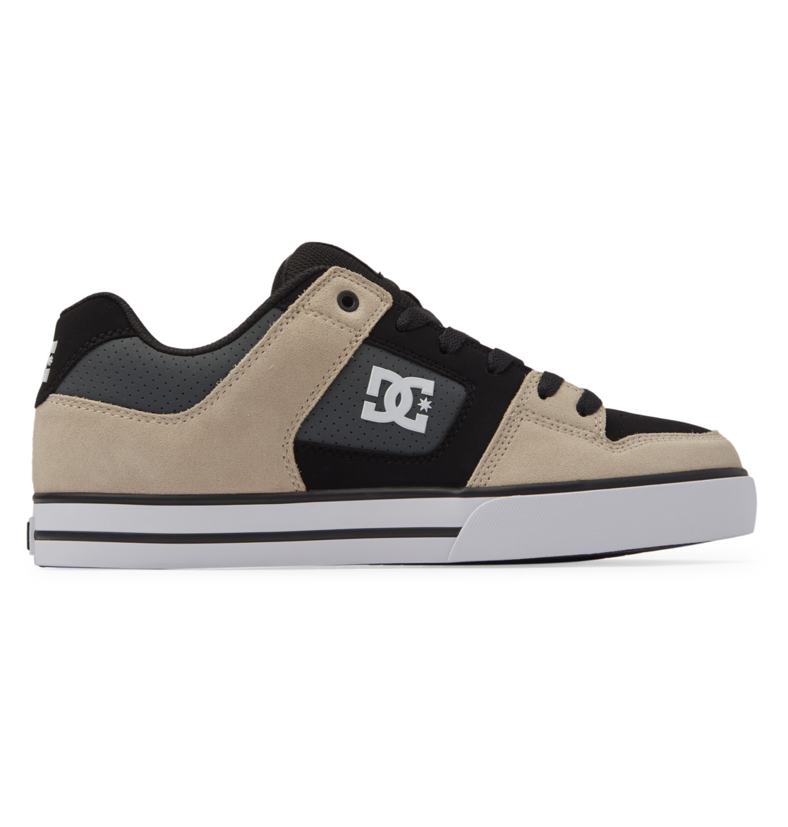 Sneaker, DC, Pure, black/grey/brown