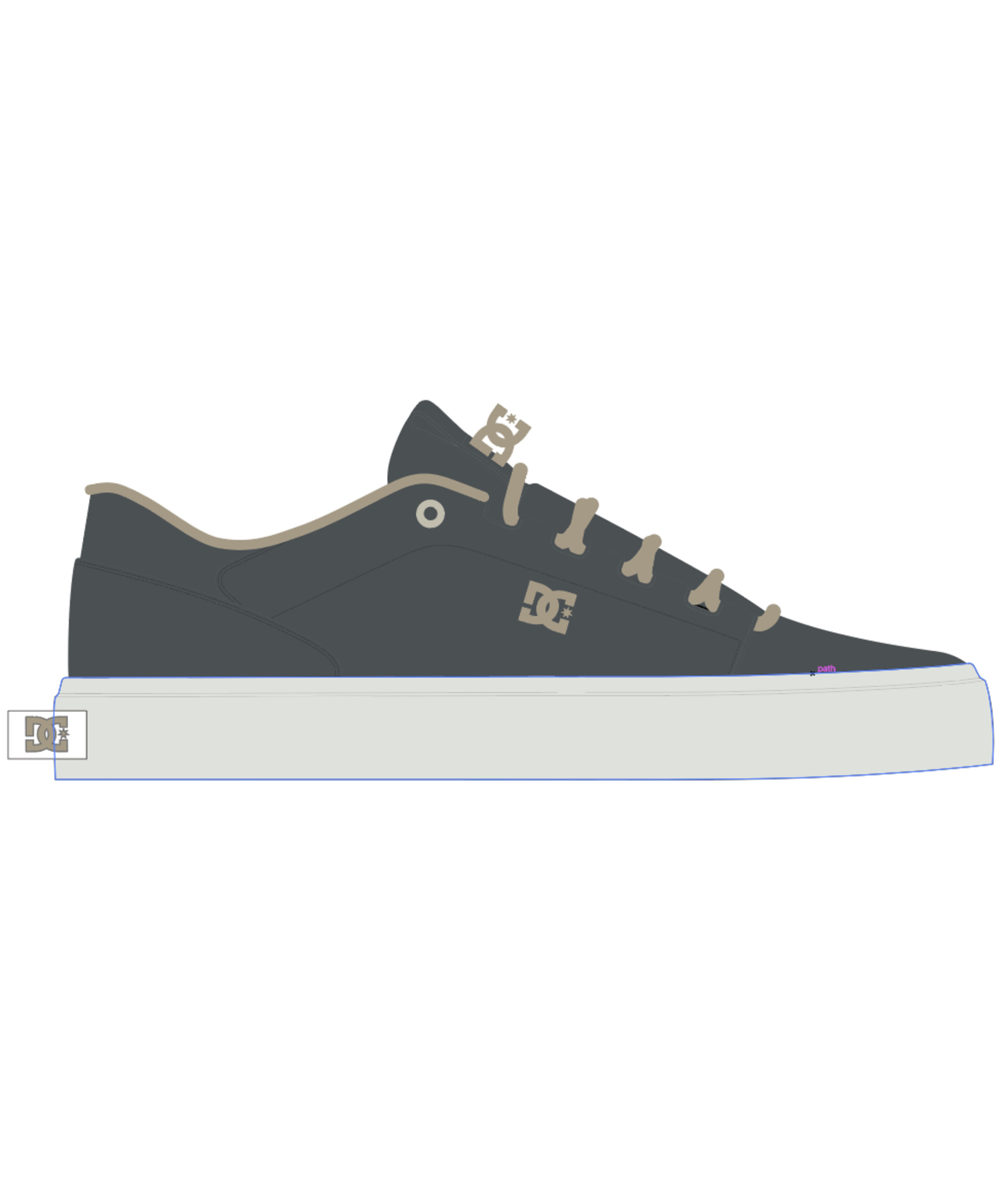 Sneaker, DC, Hyde