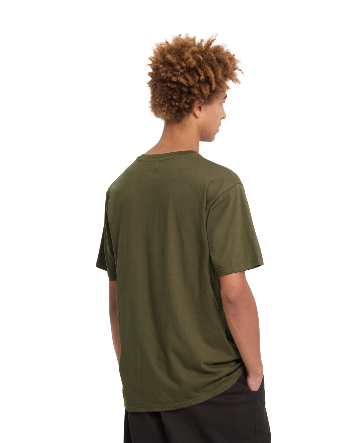 T-Shirt kurzarm Volcom Pierbike wintermoss L
