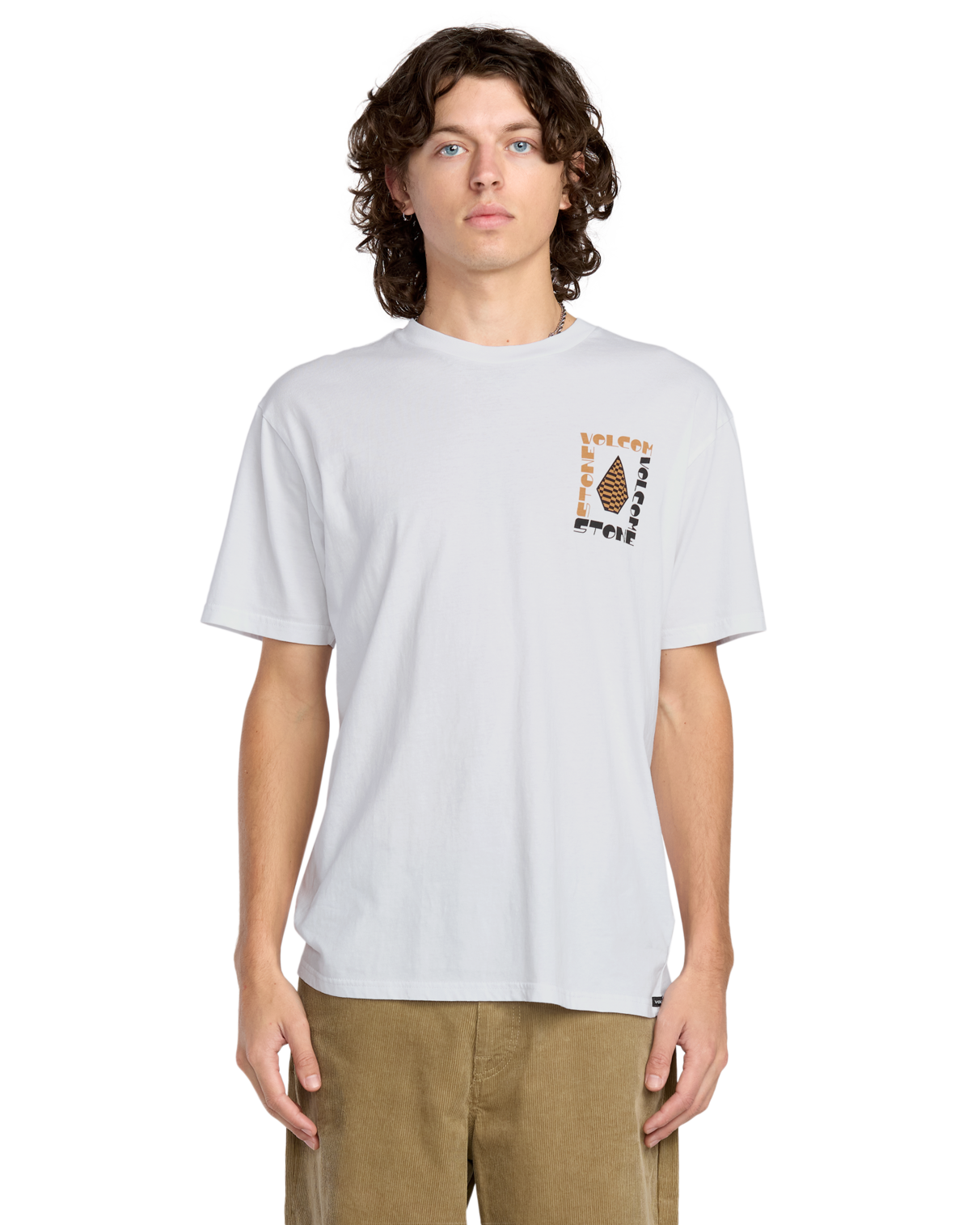 T-Shirt kurzarm, Volcom, Cornerstone