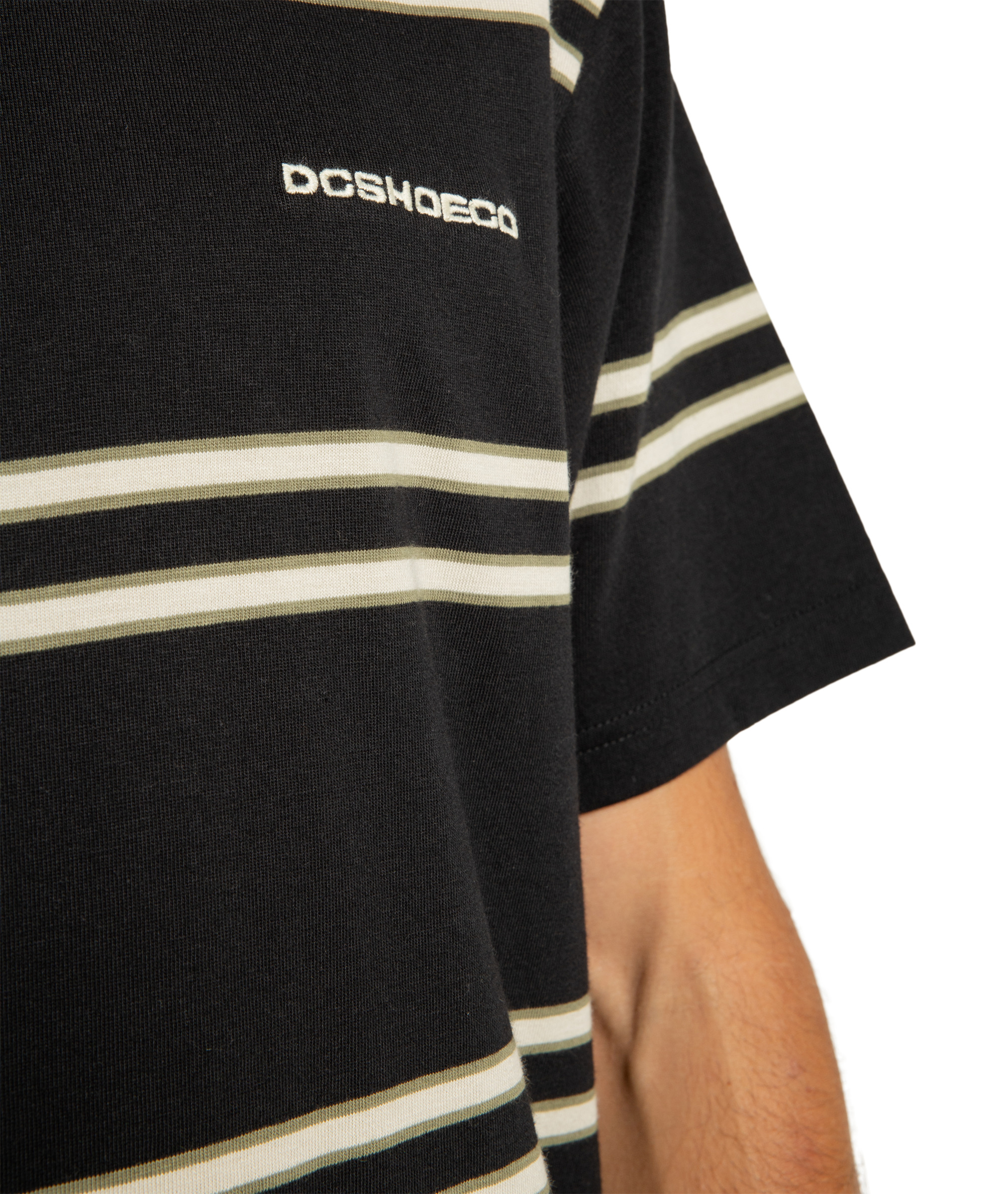 T-Shirt kurzarm, DC, Portside Stripe