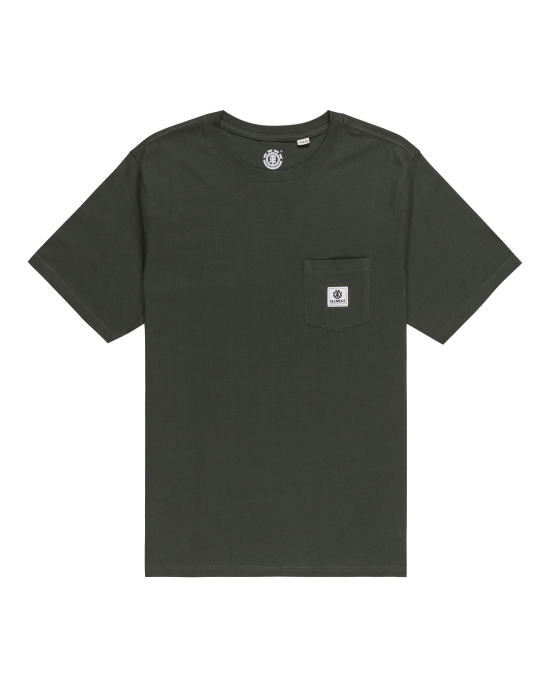 T-Shirt kurzarm, Element, Basic Pocket Label