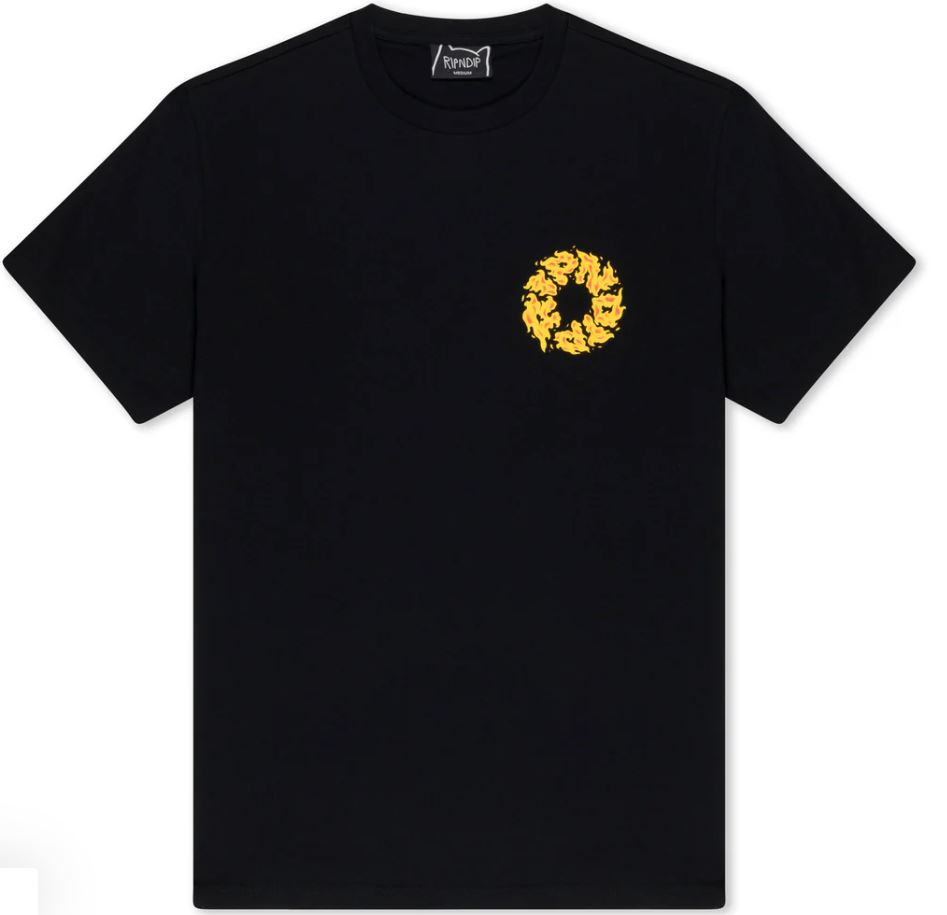 T-Shirt kurzarm, RipnDip, Burn in Heck