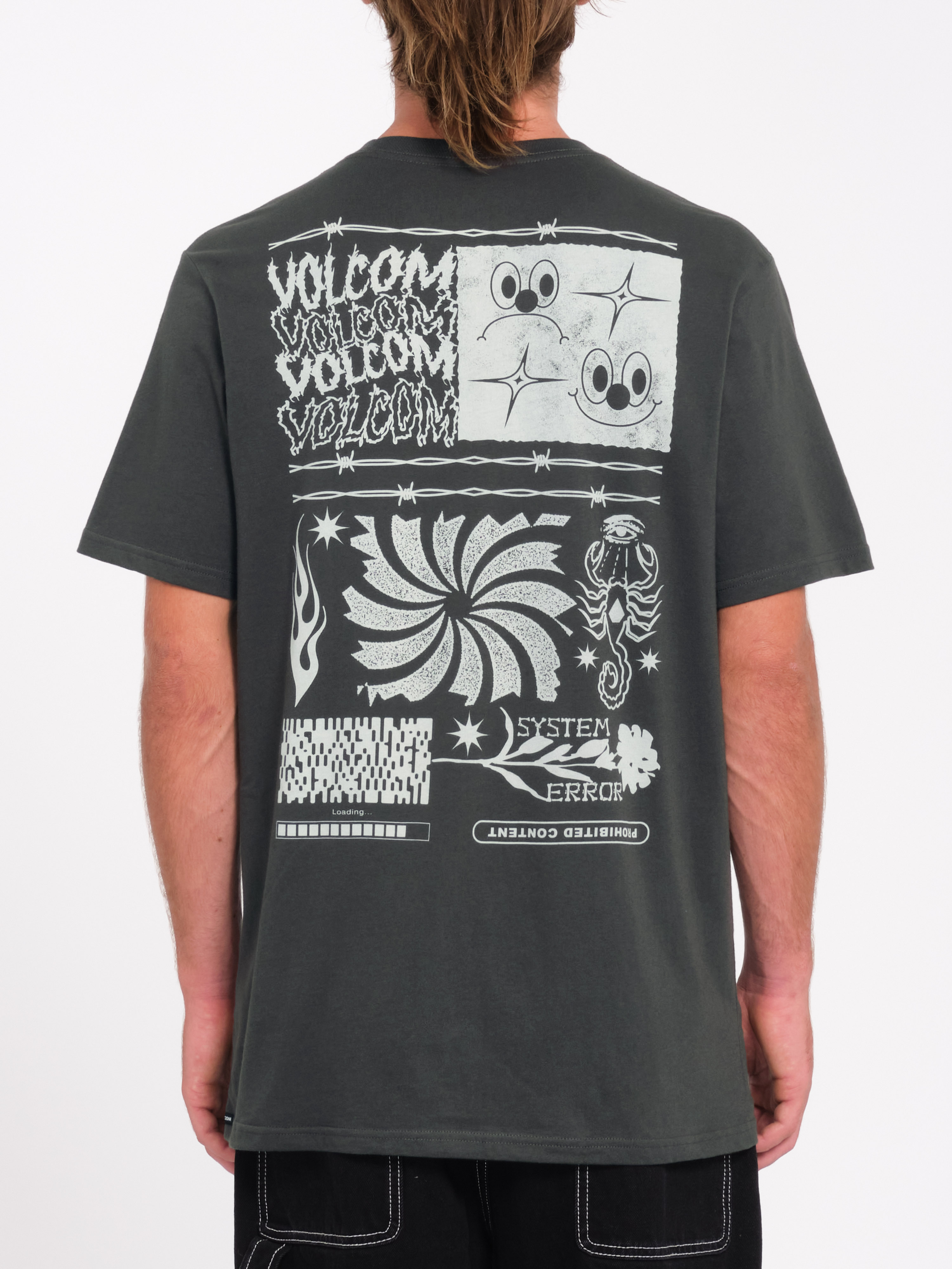 T-Shirt kurzarm, Volcom, System Error