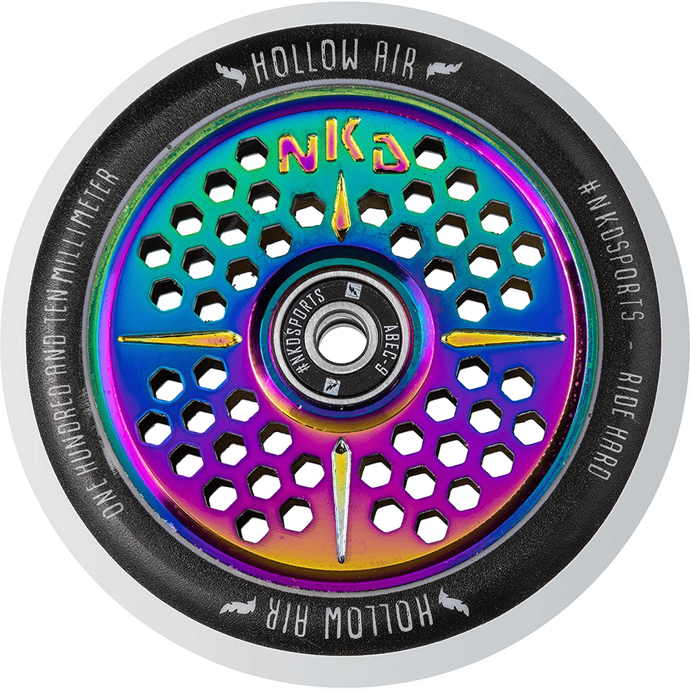 Rolle NKD Hollow Air 110mm black/rainbow