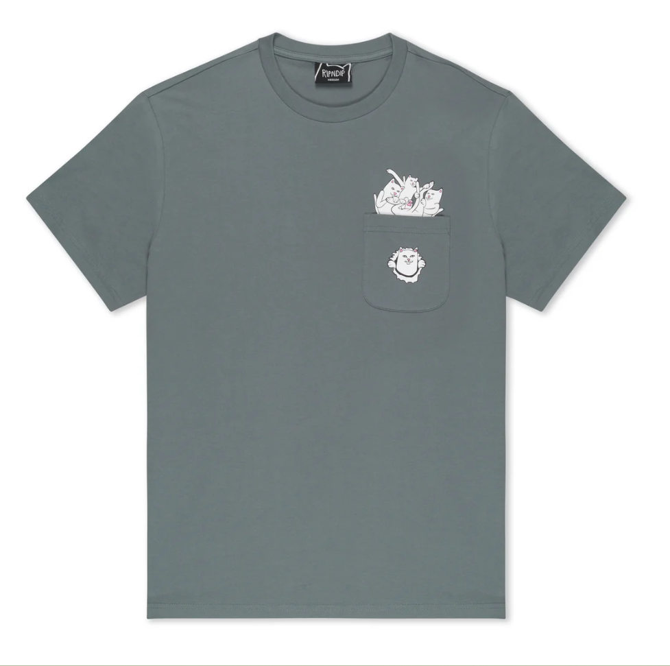 T-Shirt kurzarm, RipnDip, Nermaniac Pocket