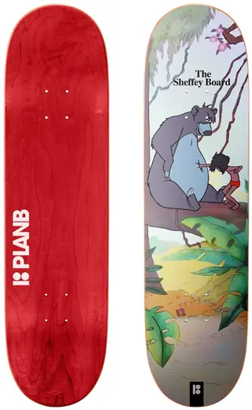 Deck Plan B Junglebook Sheffey 8.0"x31.33"