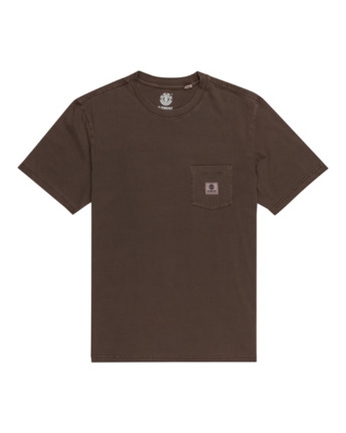 T-Shirt kurzarm Element Basic Pocket Pigment