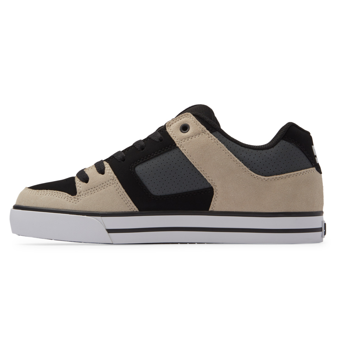 Sneaker, DC, Pure, black/grey/brown