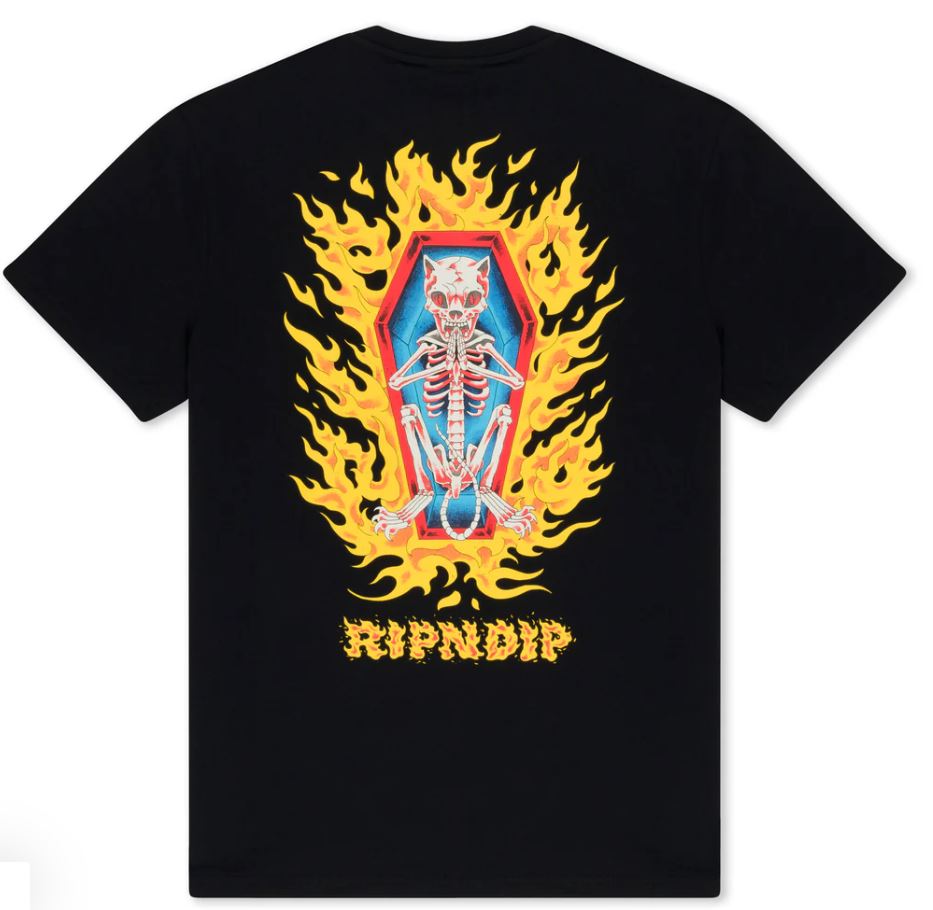 T-Shirt kurzarm, RipnDip, Burn in Heck