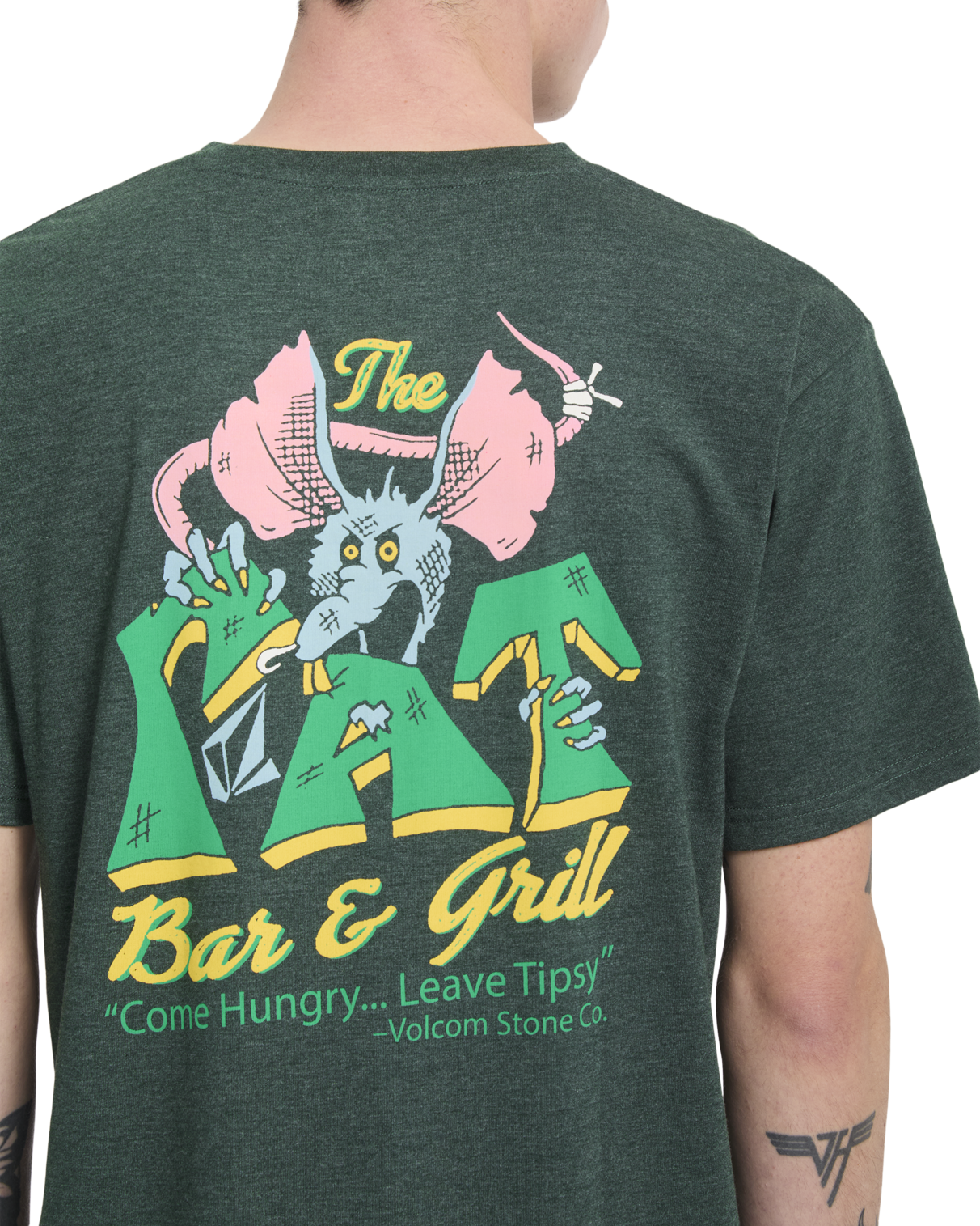 T-Shirt kurzarm Volcom Tipsy Rat