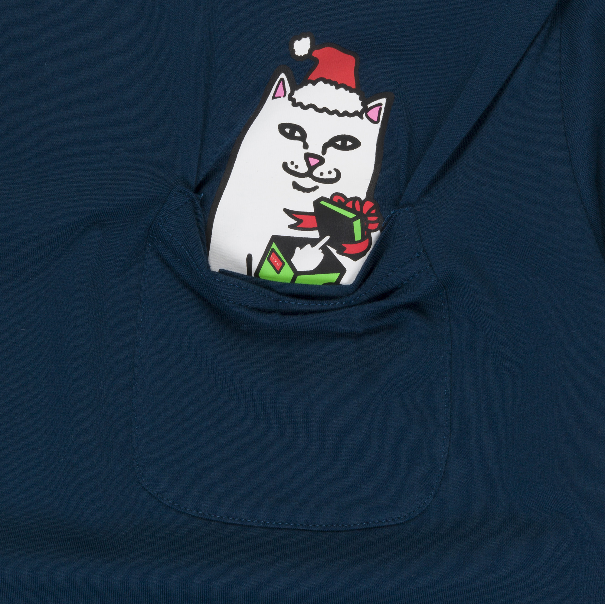 T-Shirt kurzarm, RipnDip, Secret Santa Pocket