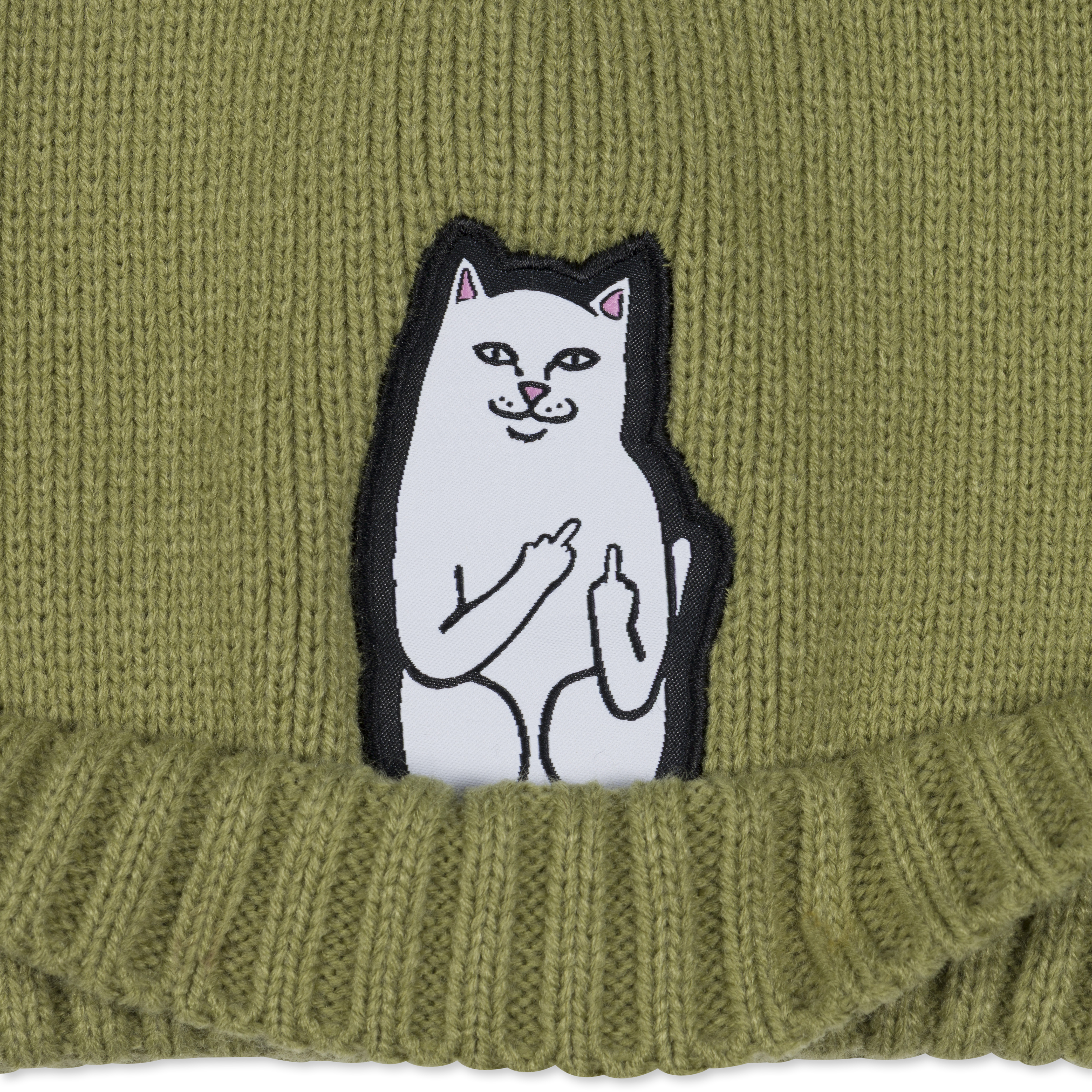 Haube, RipnDip, Lord Nermal Beanie, light forest