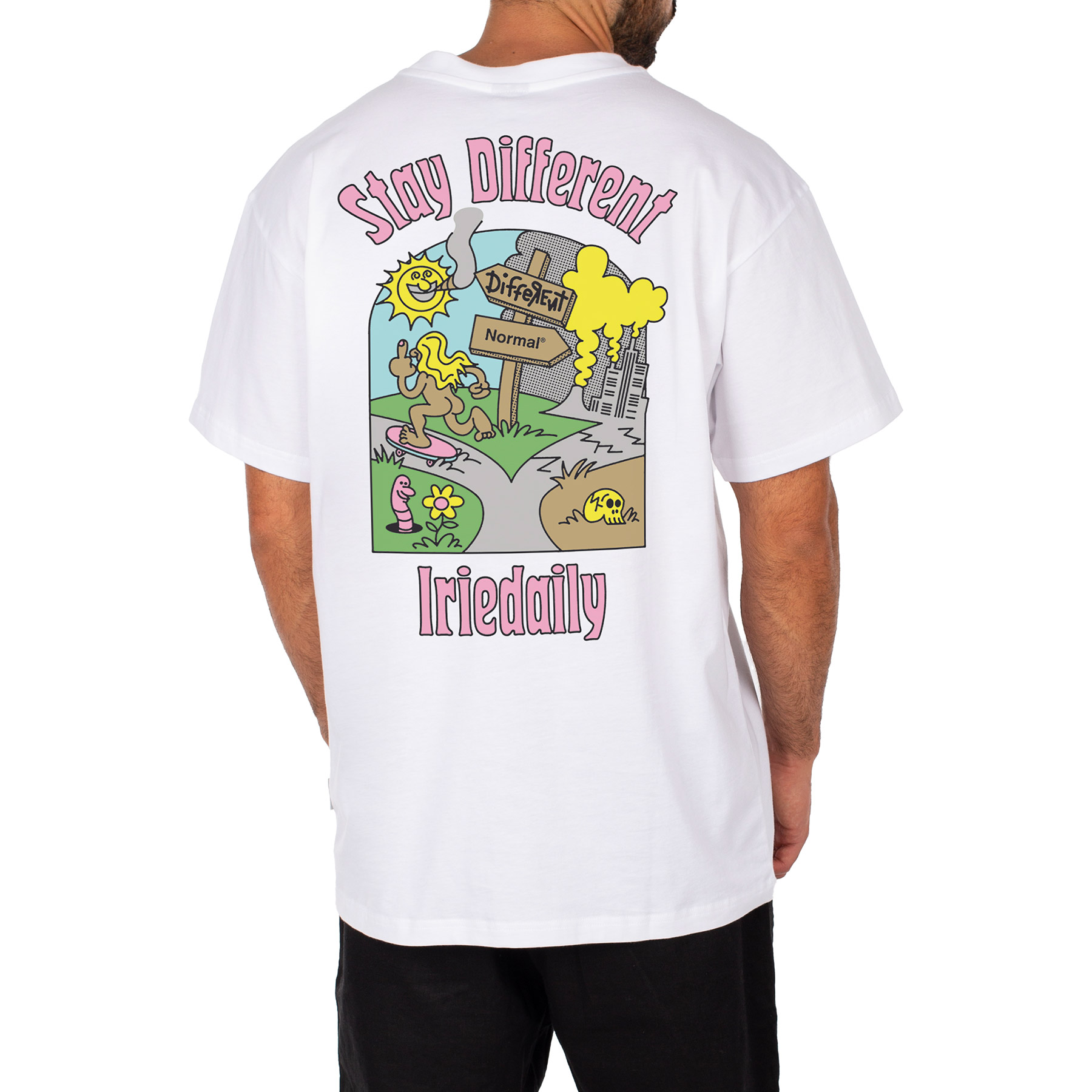 T-Shirt kurzarm, Iriedaily, Differ Normal