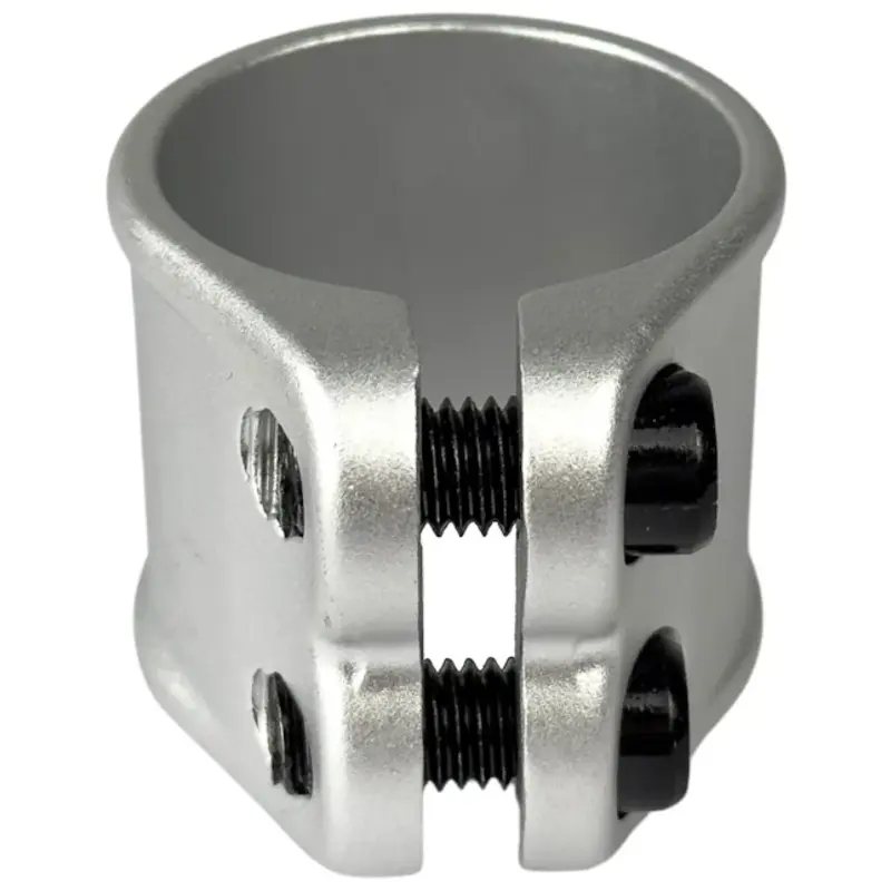 Lenkerklemme Union Classic Double Clamp silver