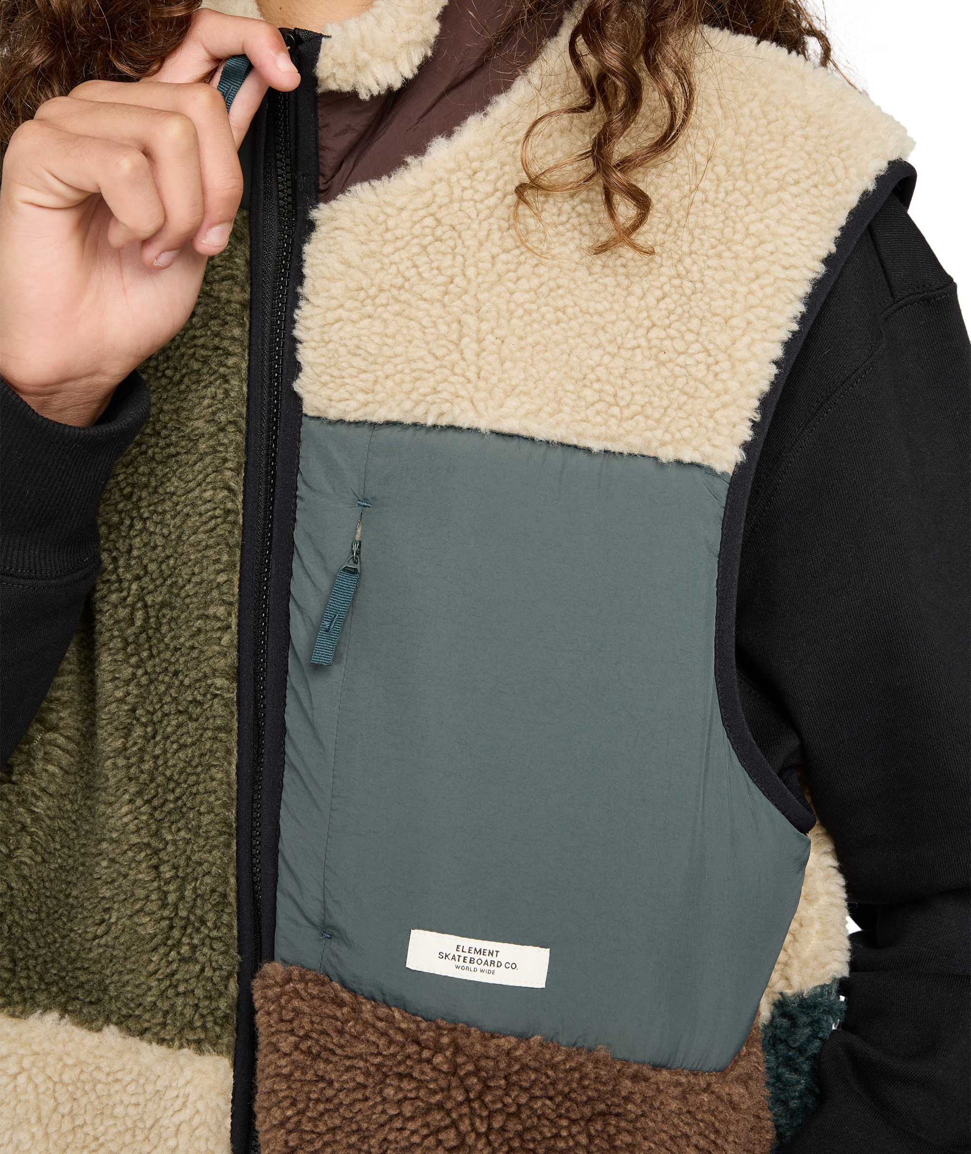 Jacke Element Lake Sherpa