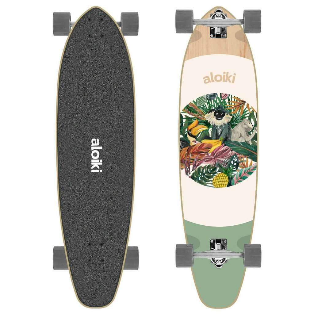 Longboard komplett, Aloiki, Harapan 36,5"x9.5", Kicktail