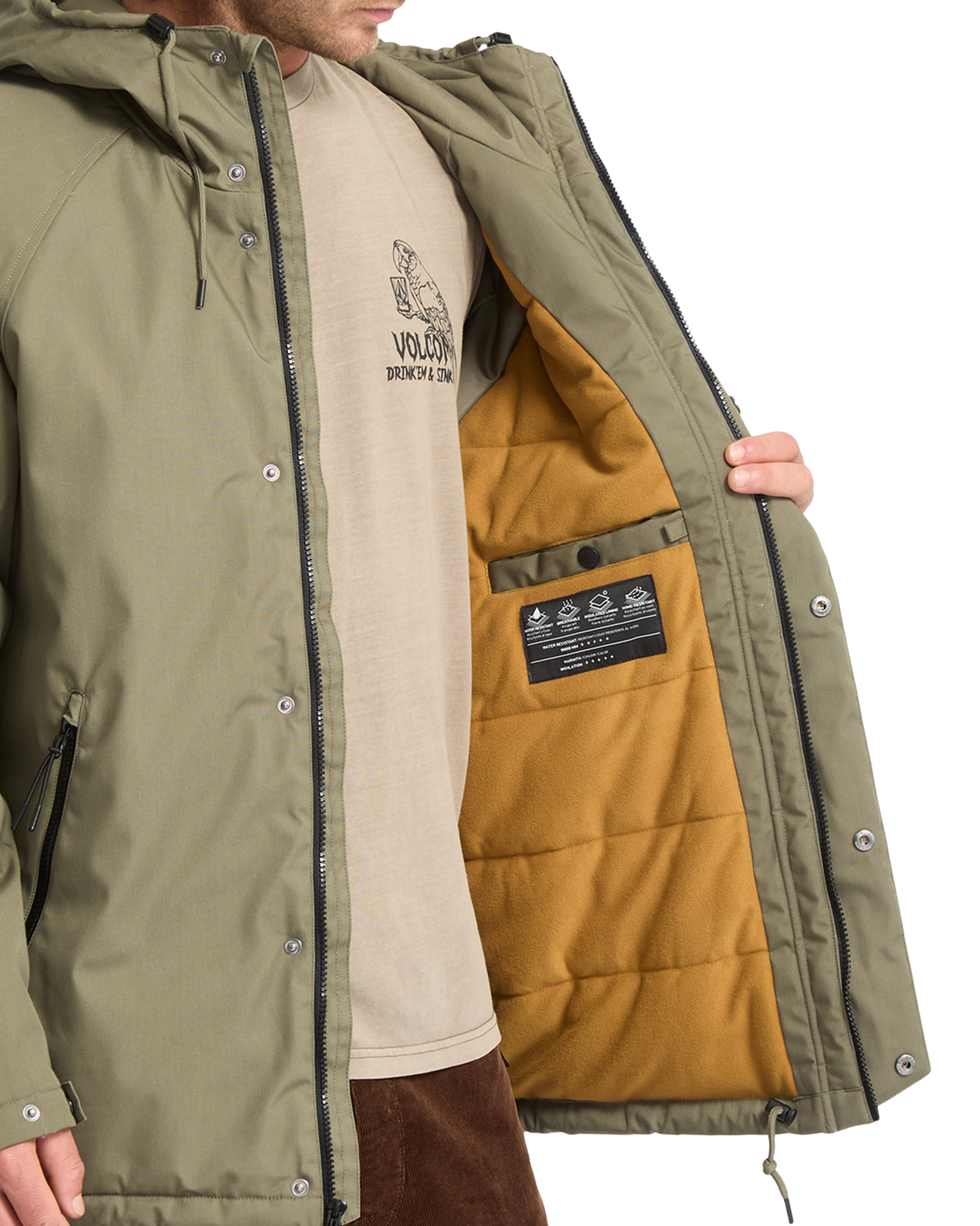 Jacke Volcom Stoke Stone II 10K