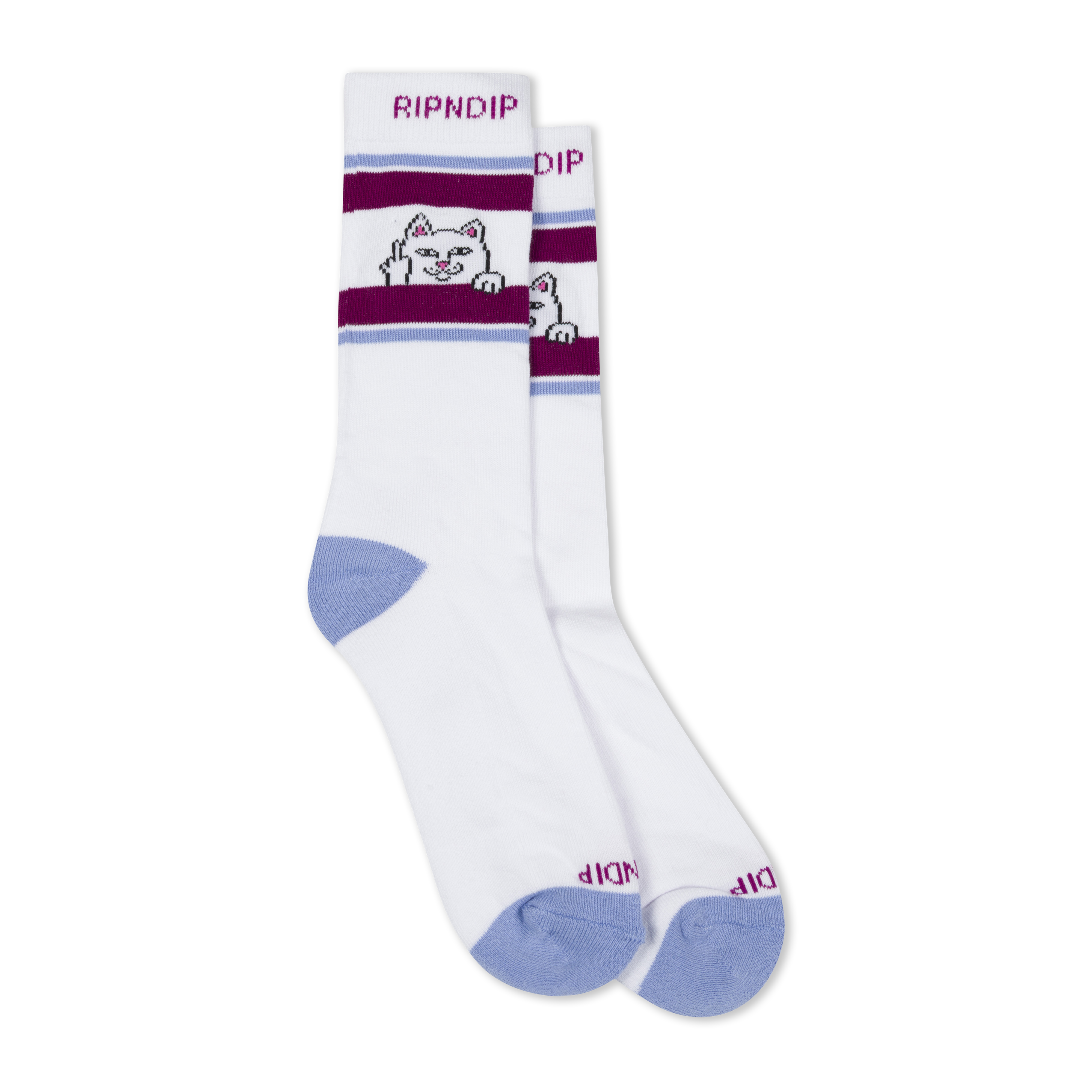 Socken RipnDip Peeking Nermal