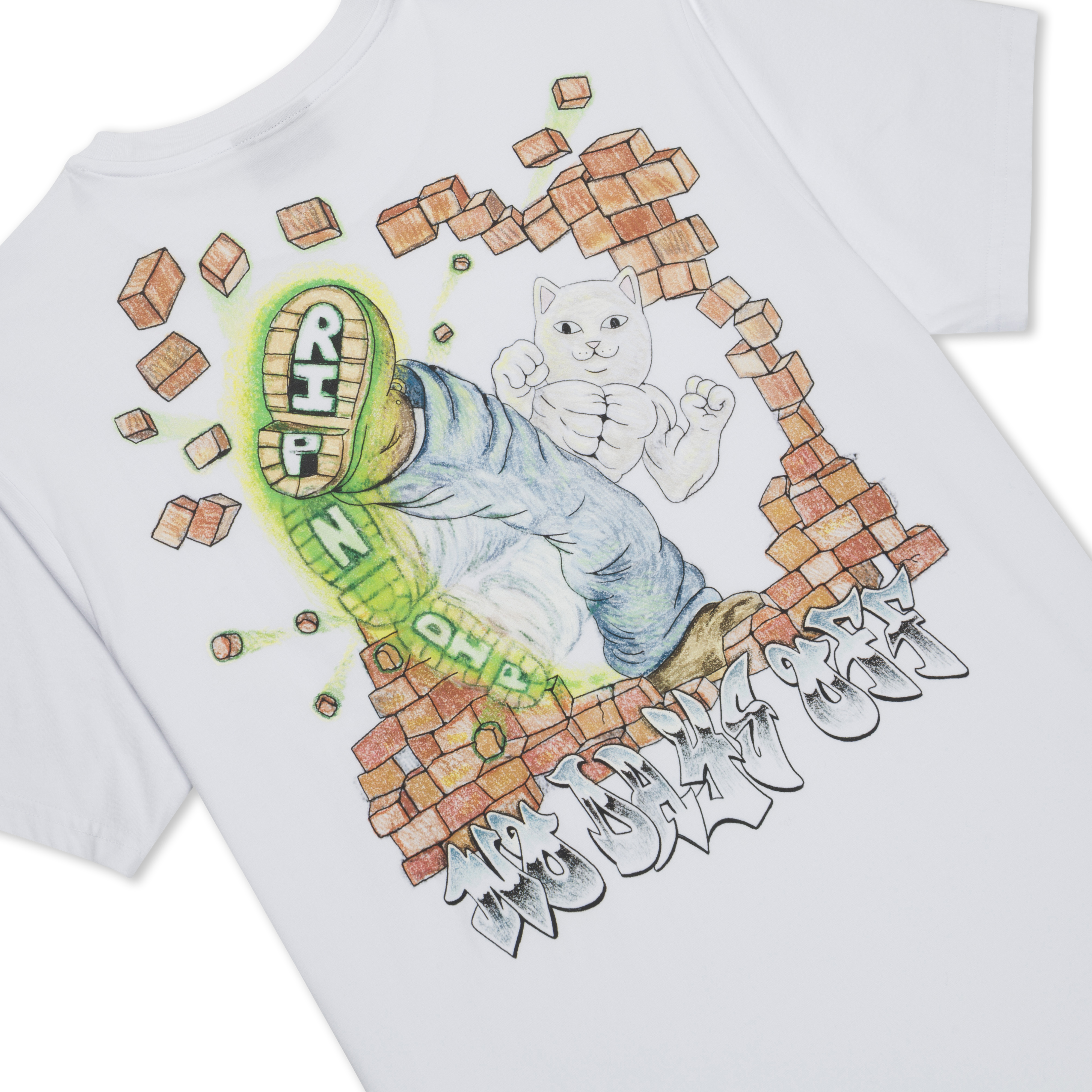 T-Shirt kurzarm RipnDip Karate Kat