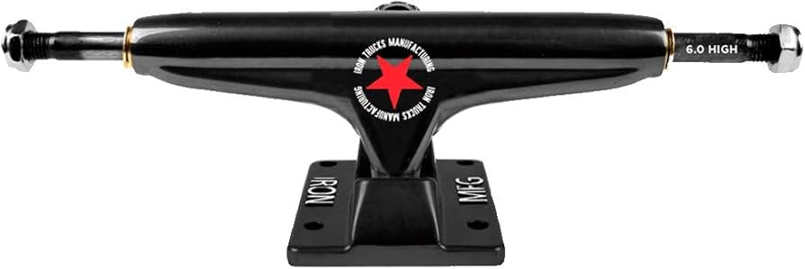 Achse Skateboard Iron 6.0" High Black Achse Skateboard Iron 6.0" High Black