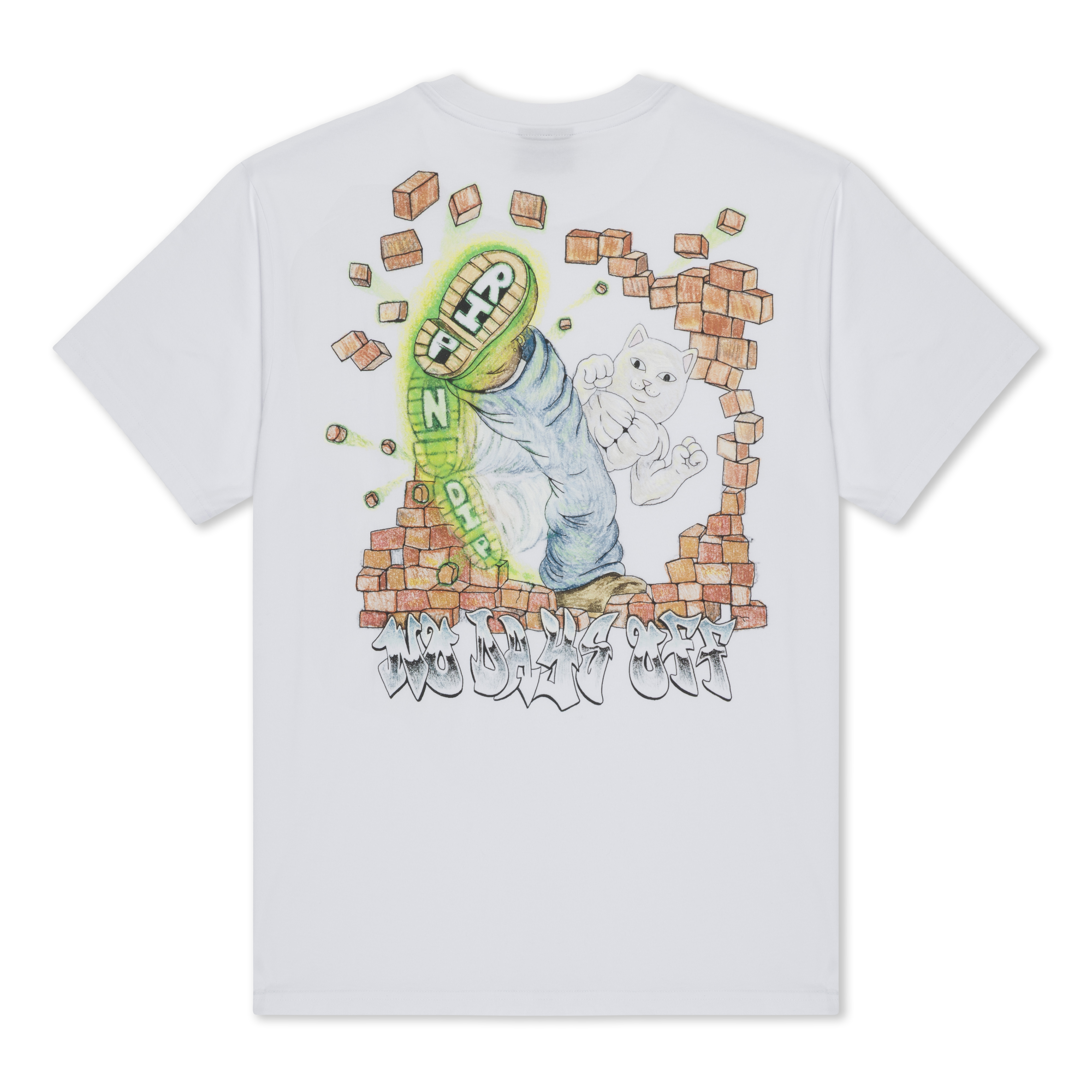 T-Shirt kurzarm RipnDip Karate Kat