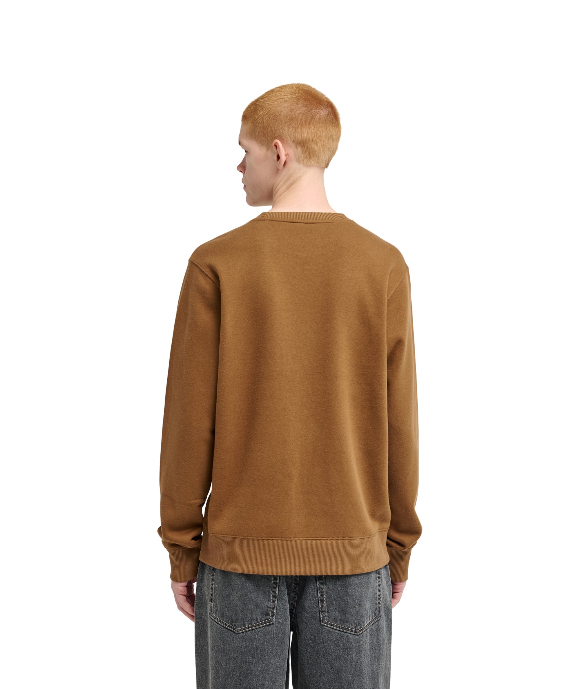Pullover Element Icon Embroidery sepia XL