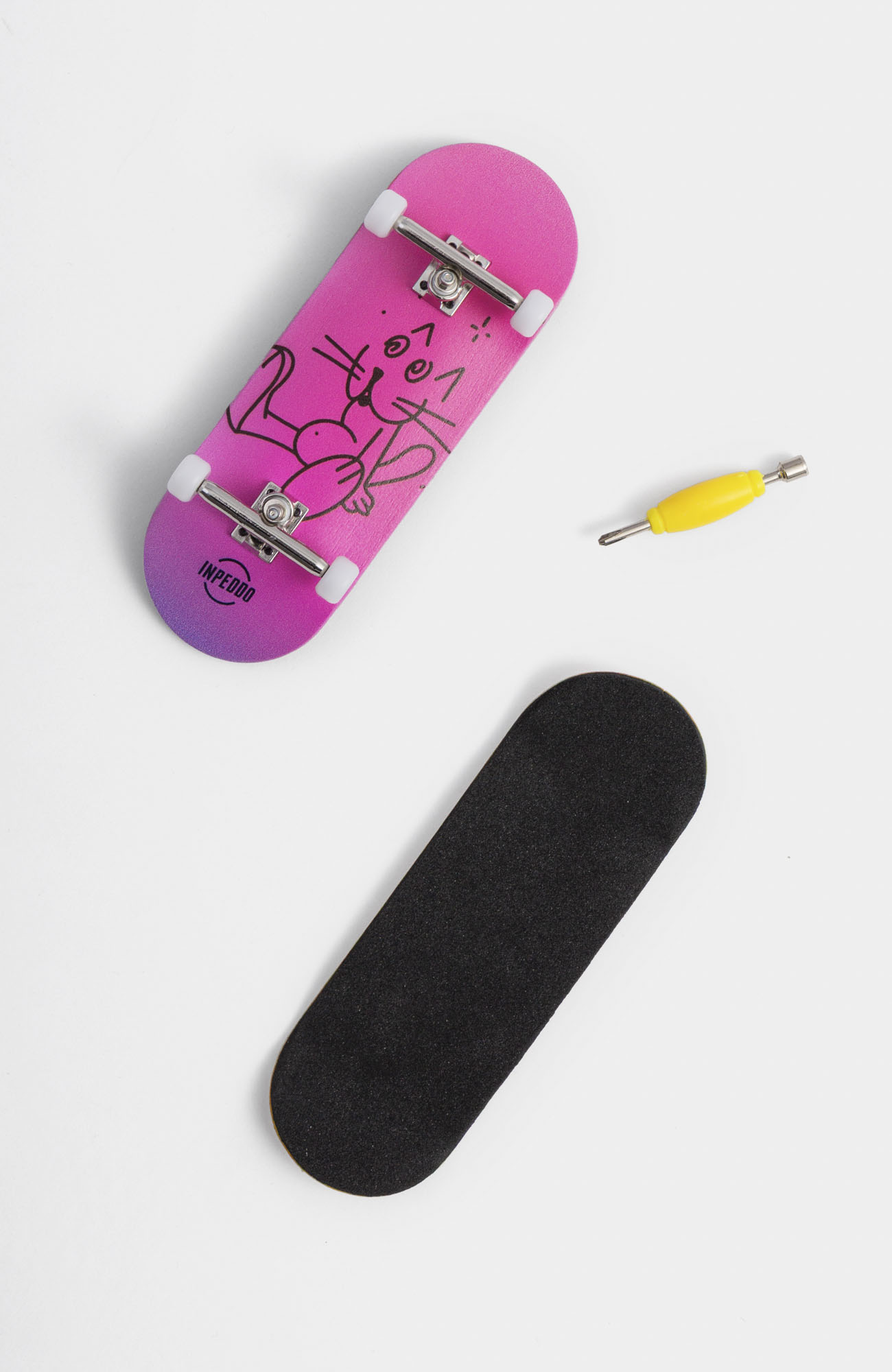 Fingerboard komplett Inpeddo Booze Cat 34mm
